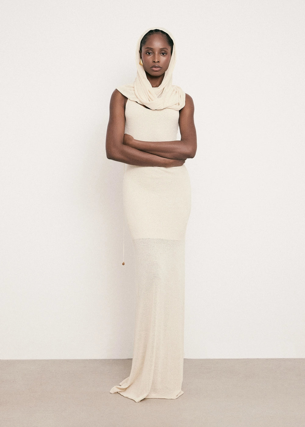 Saint-Tropez Snood in Cream