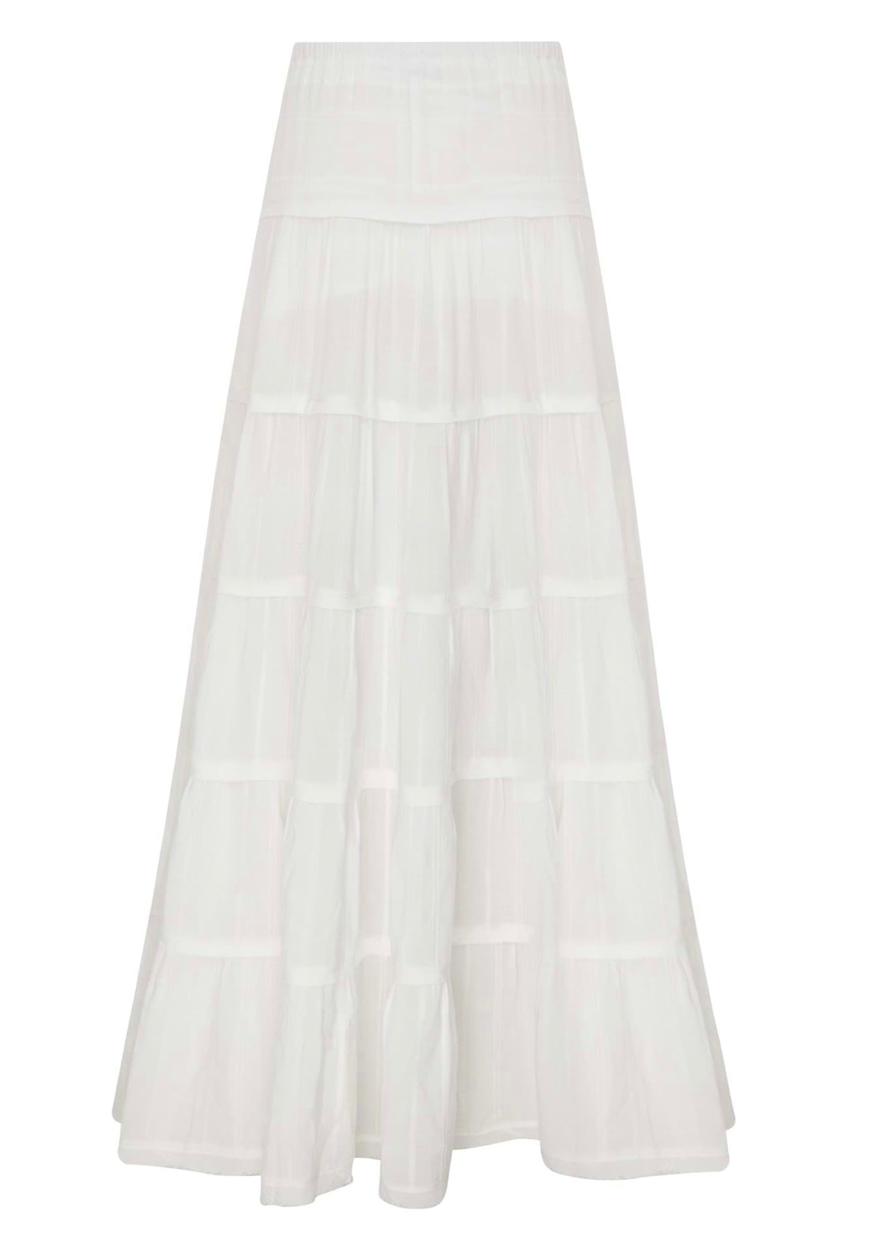 Somewhere Sunny Skirt in White