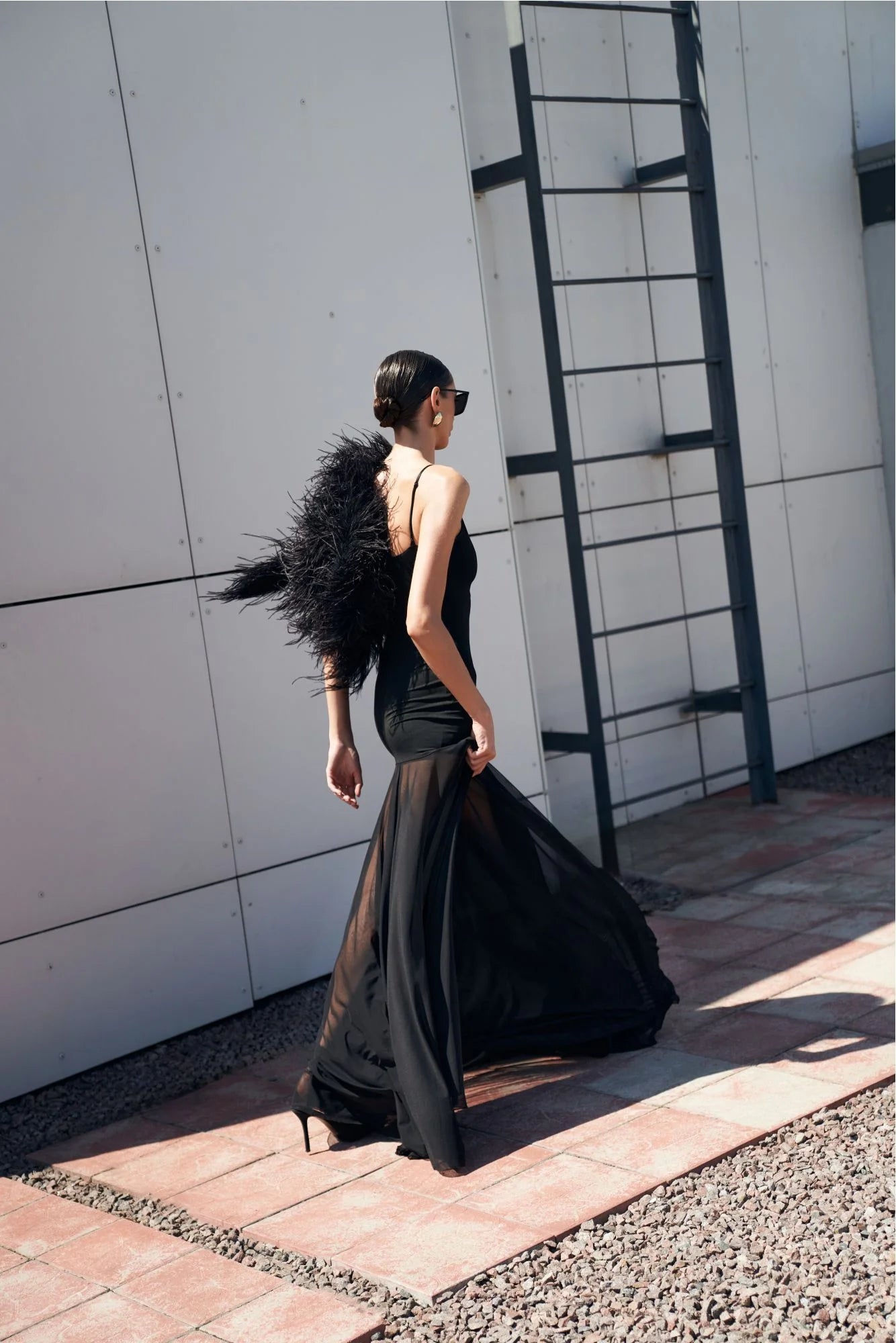Flirt Dress in Black