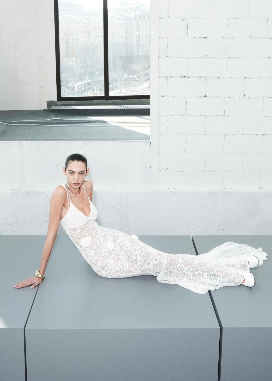 Nevesta Dress in White