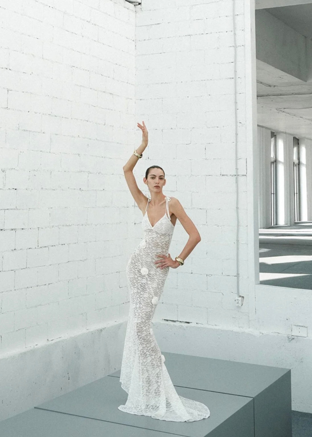 Nevesta Dress in White