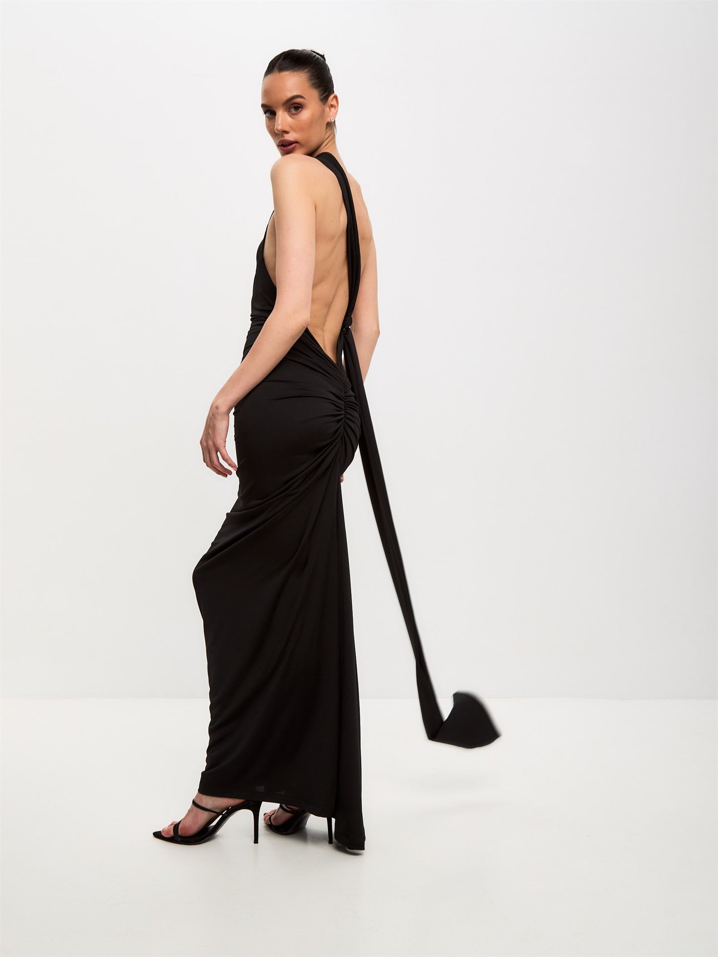 Afina Dress in Black