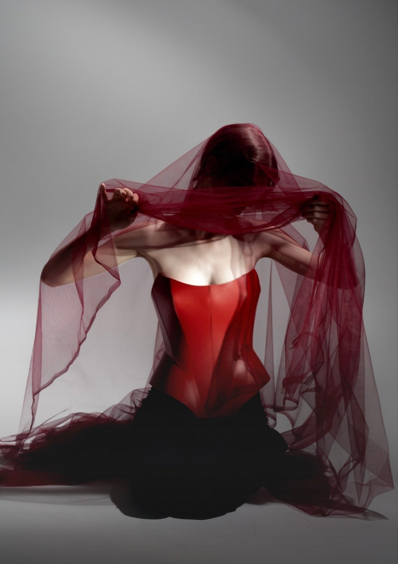 Corset Malifisenta in Red
