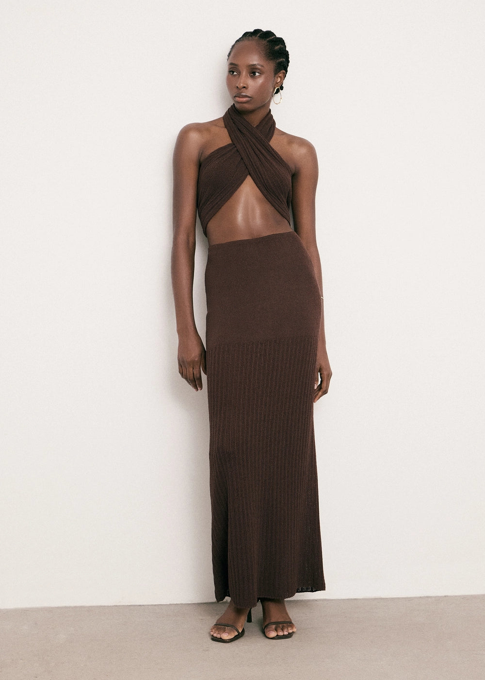 Saint-Tropez Scarf in Brown