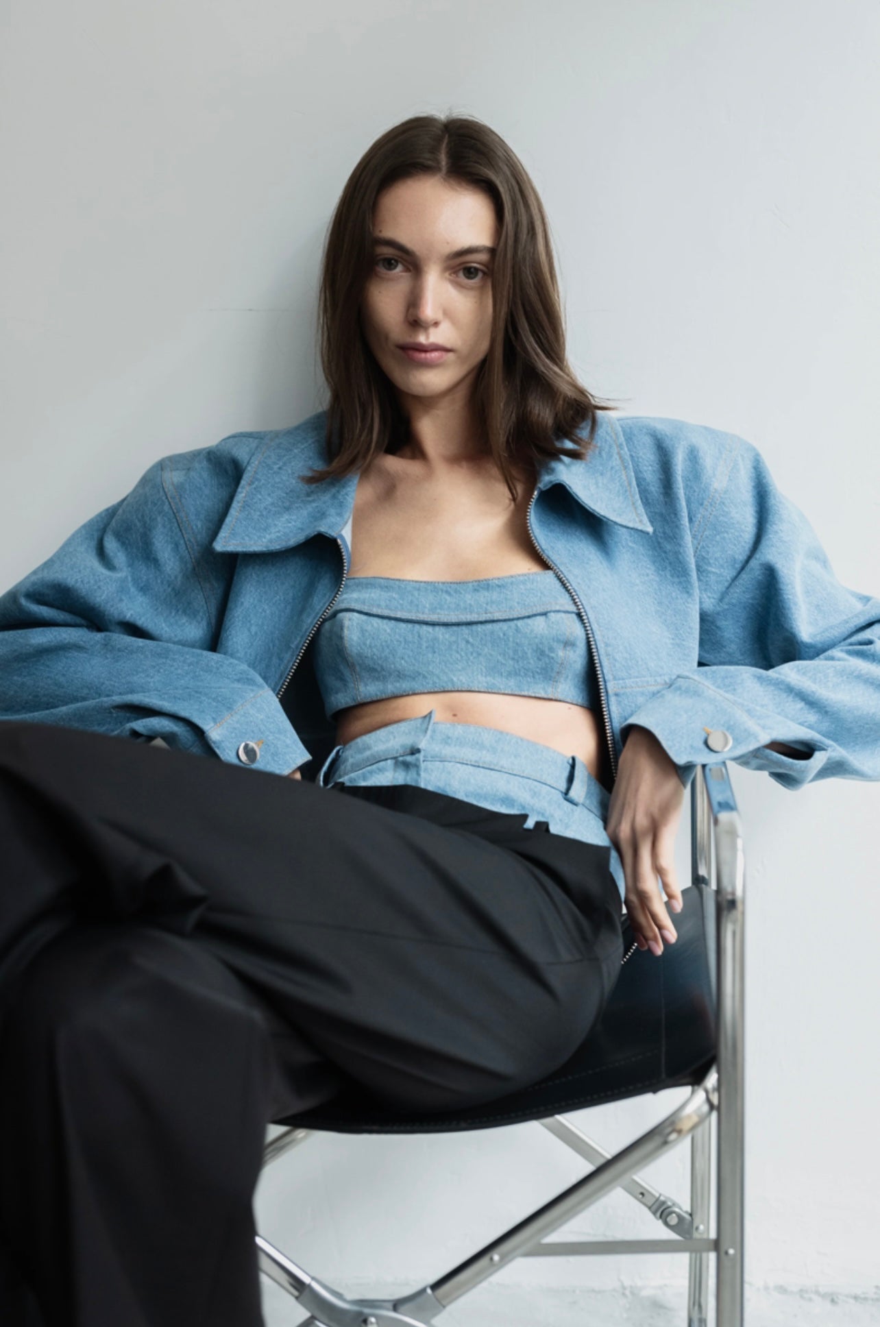 Nina Jacket in Blue