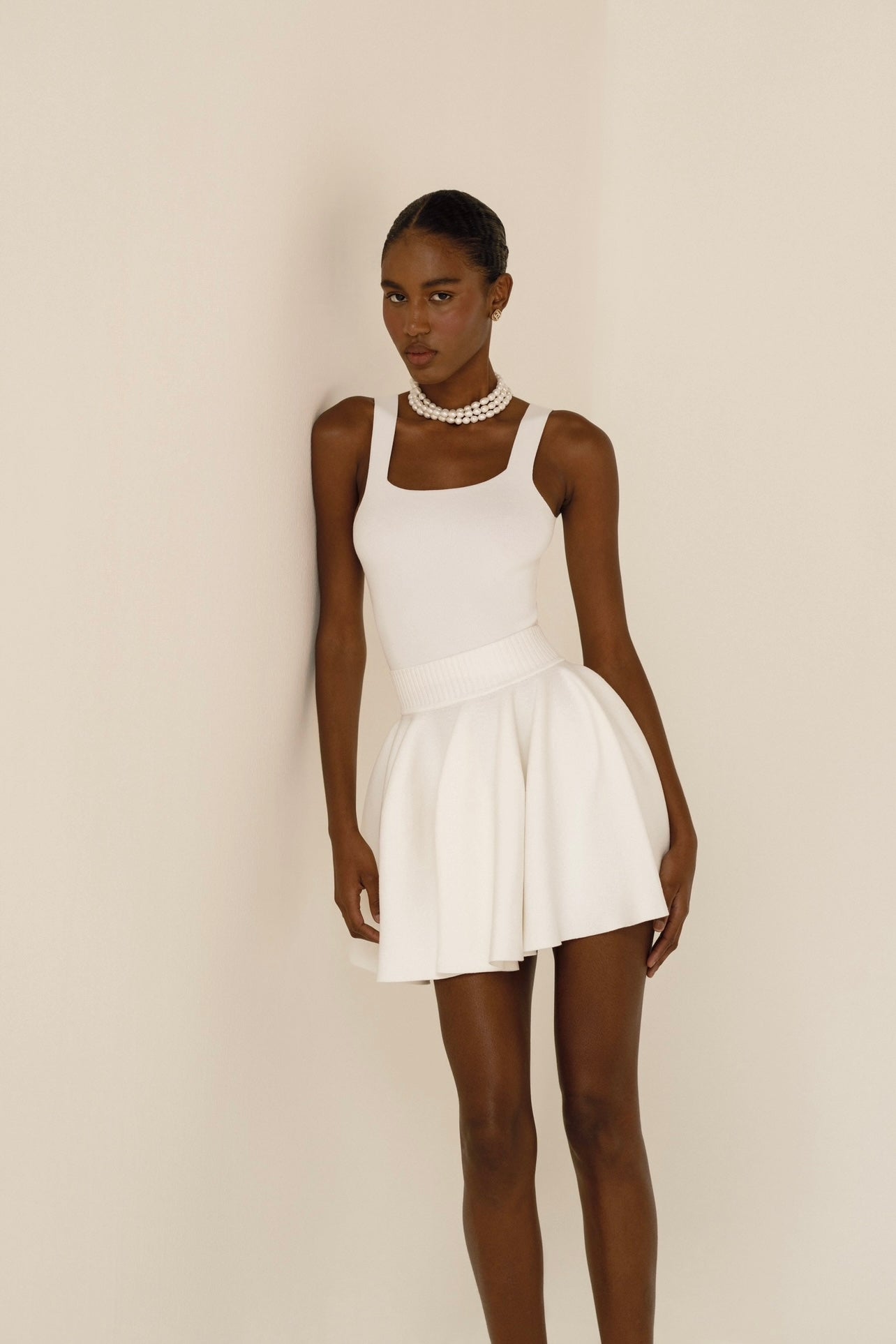 Ivy Set in White