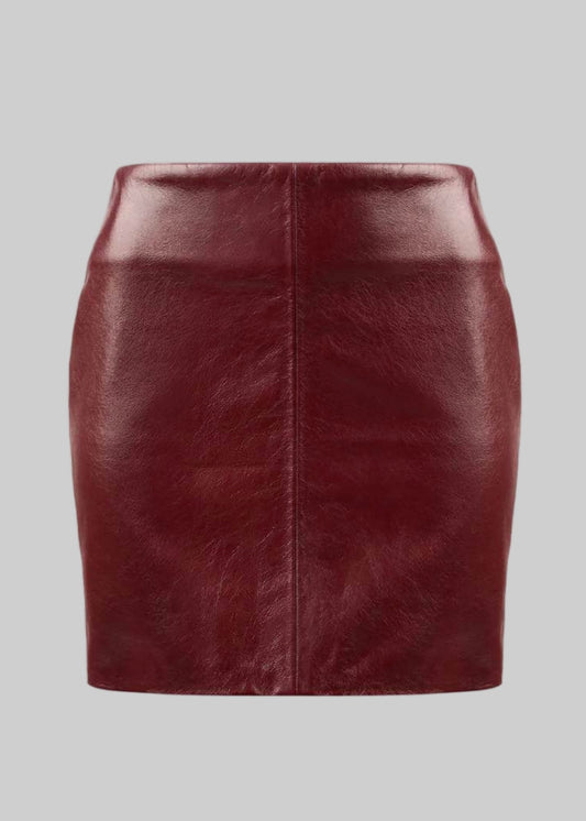Jackie Skirt in Burgundy