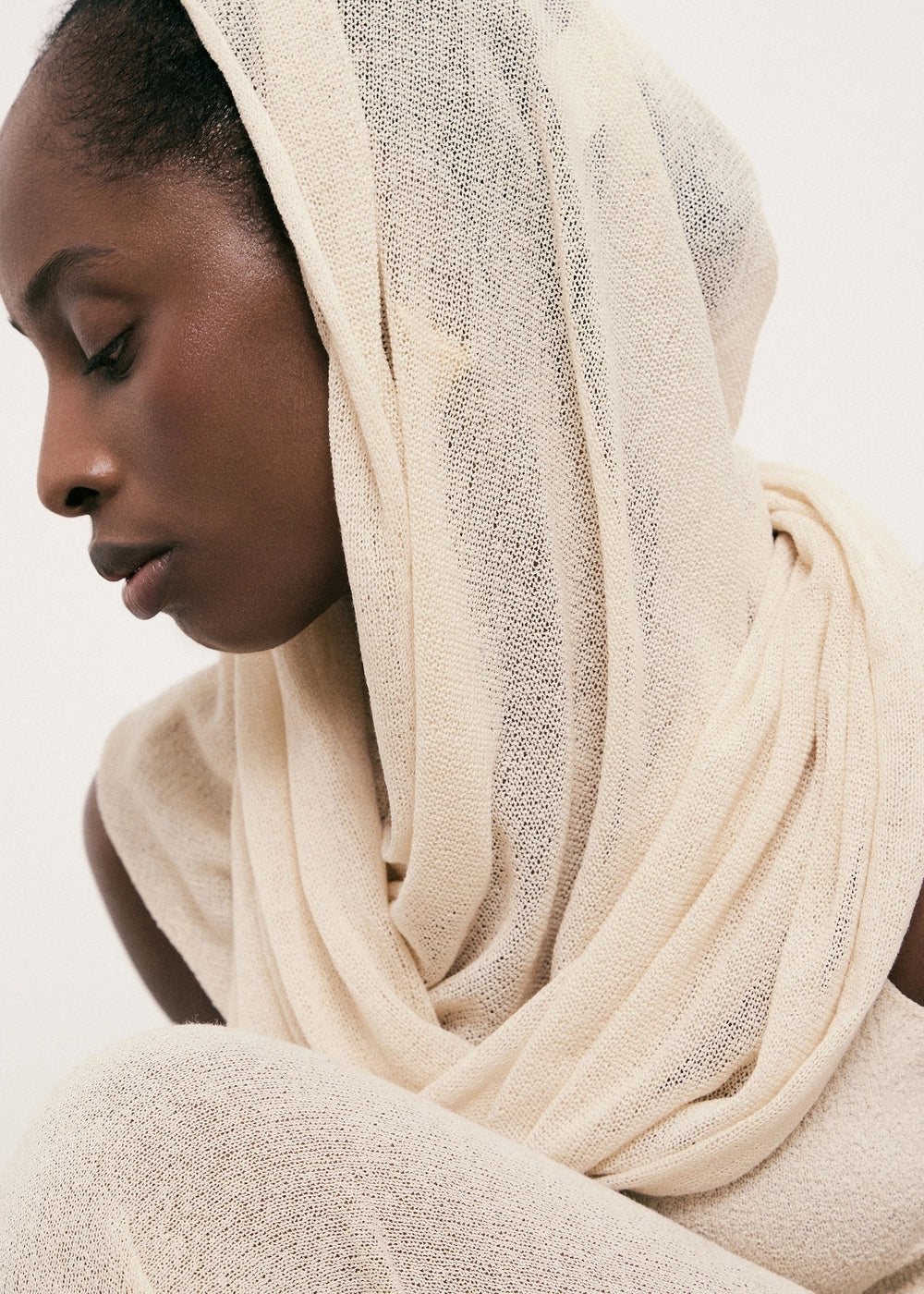 Saint-Tropez Snood in Cream