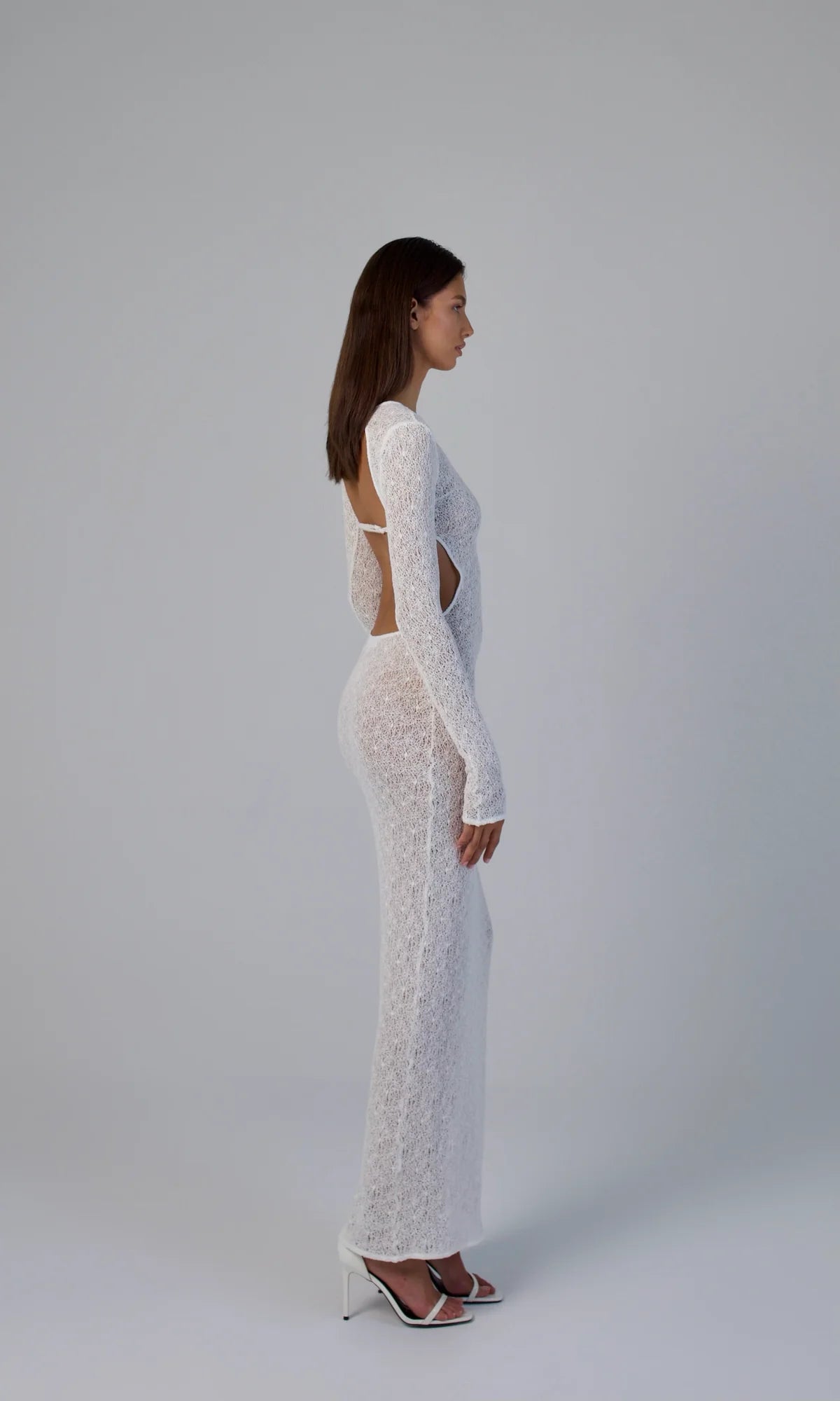 Muse of the Sea Dress in White