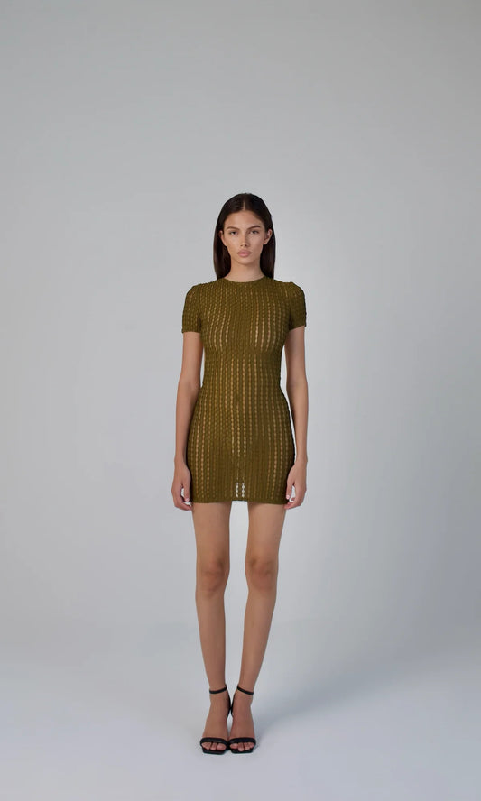 Muse of the Sun Dress in Green