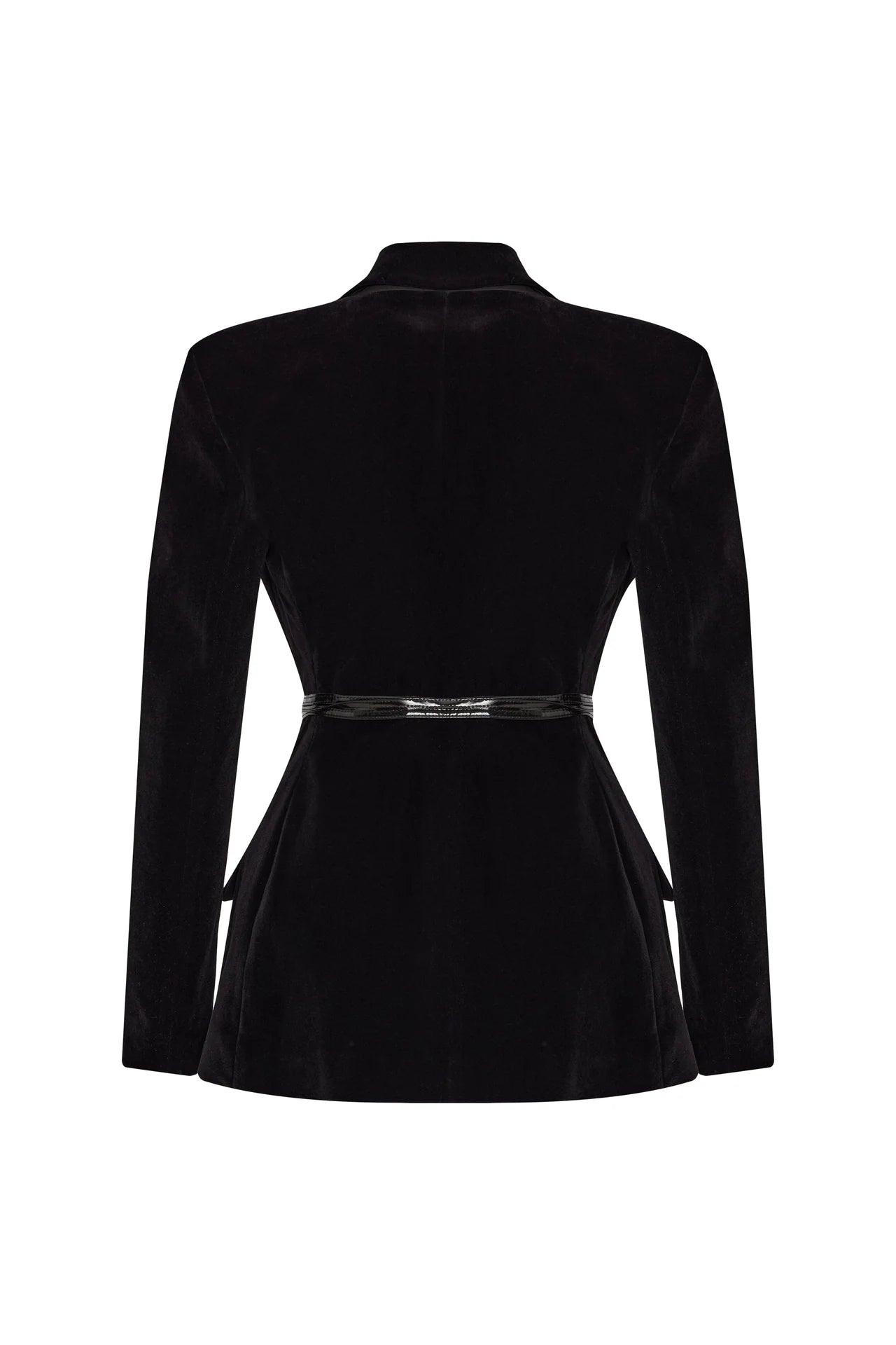 Belt Detailed Jacket in Black