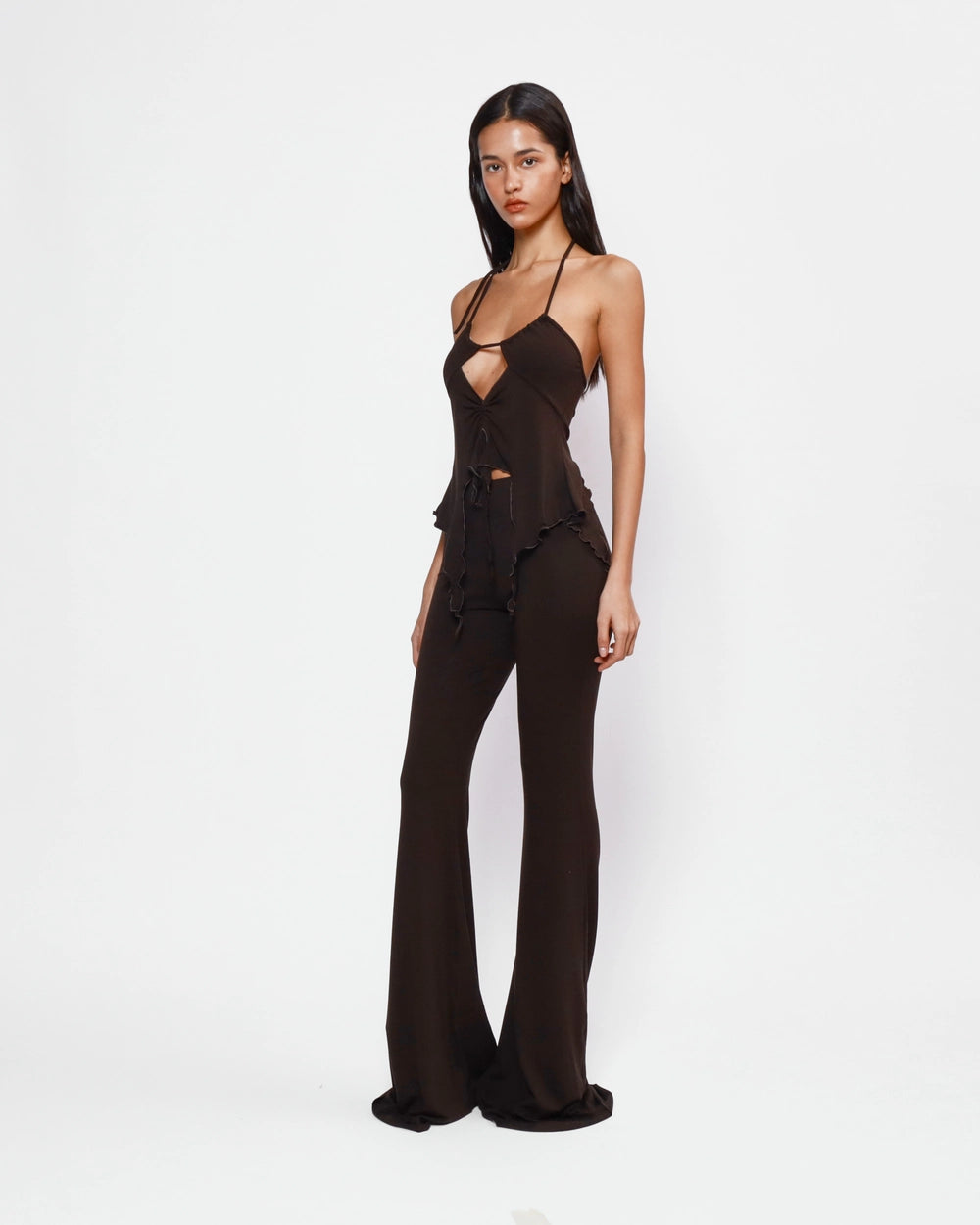 Shaila Top in Brown