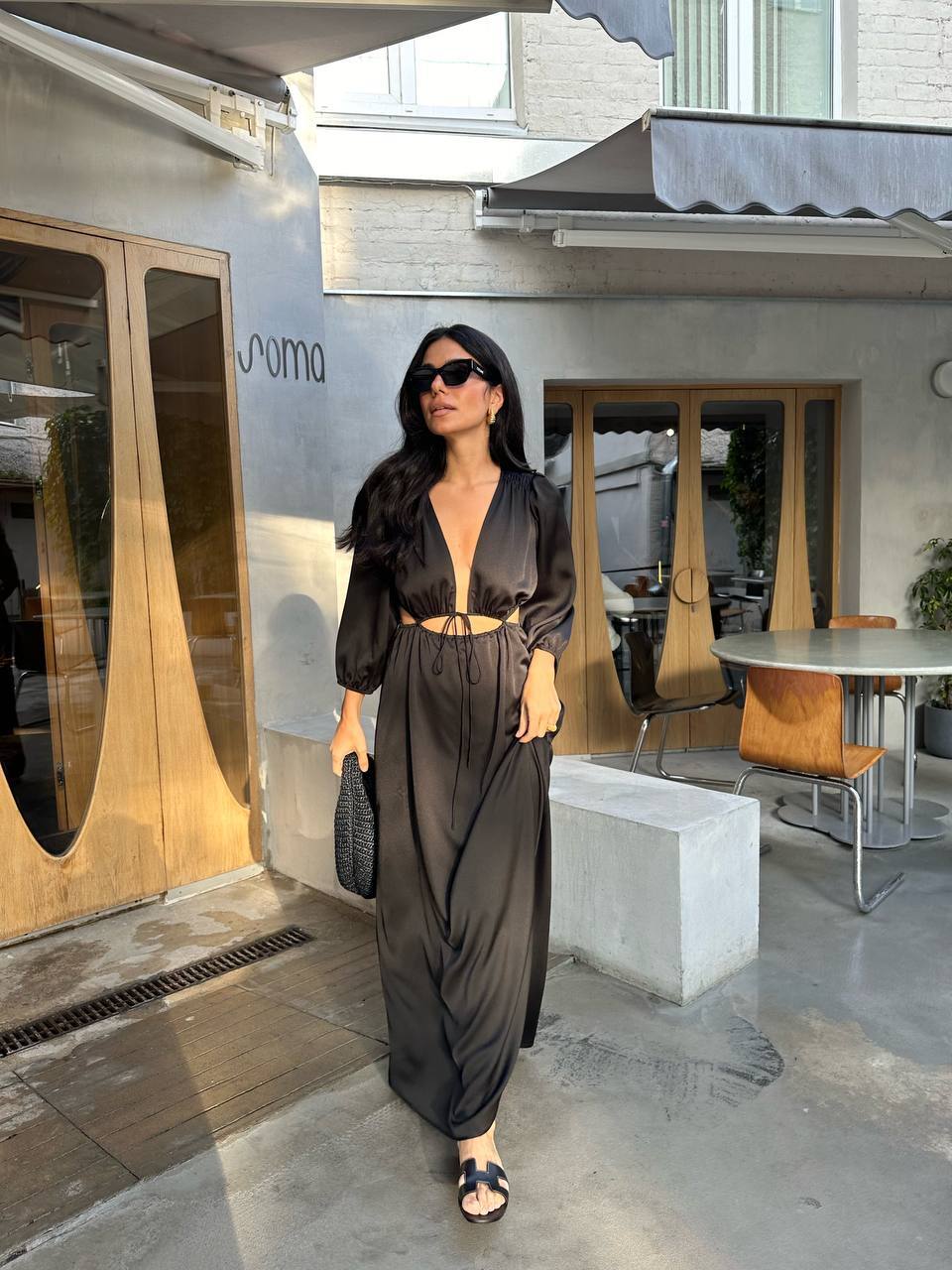 Talia Dress in Black