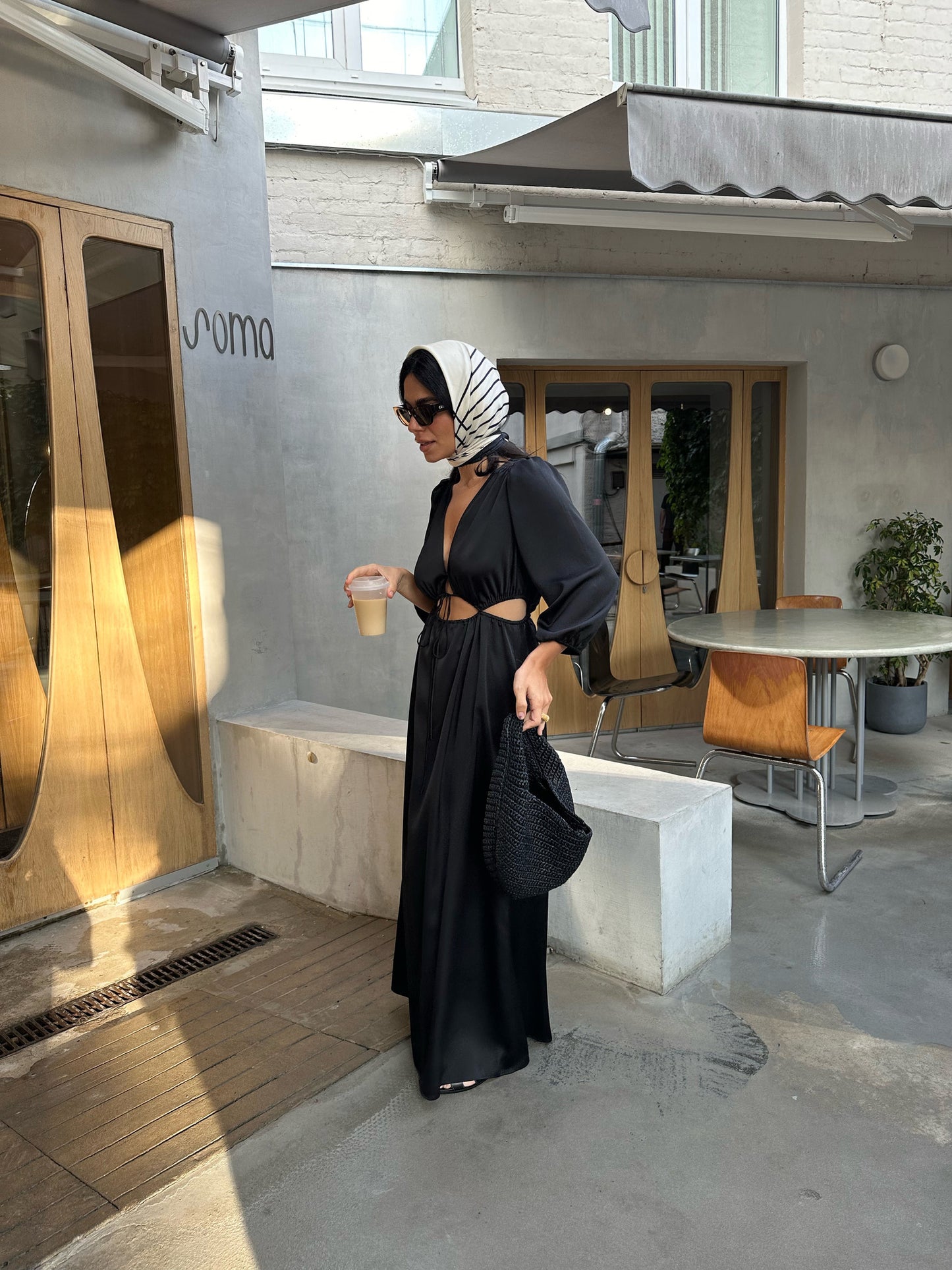 Talia Dress in Black