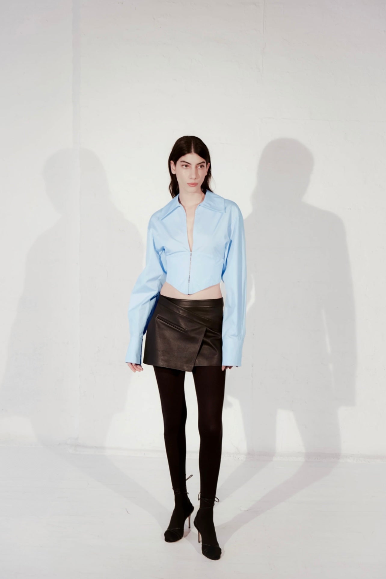 Nina Shirt in Sky Blue