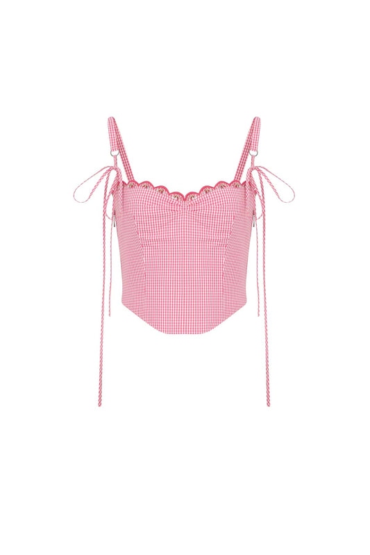 Kiss Kiss Top in Pink