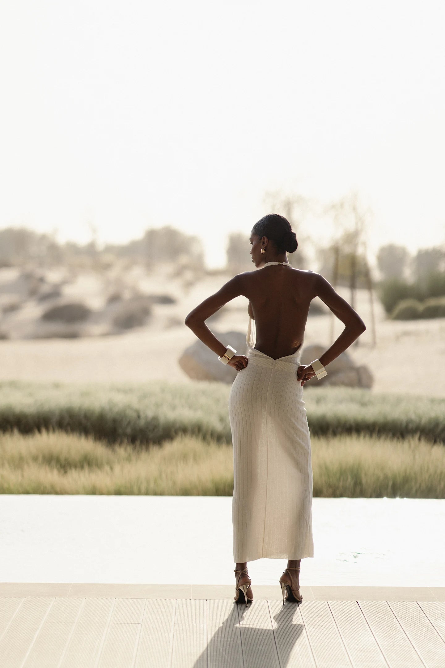 Christine Dress in White