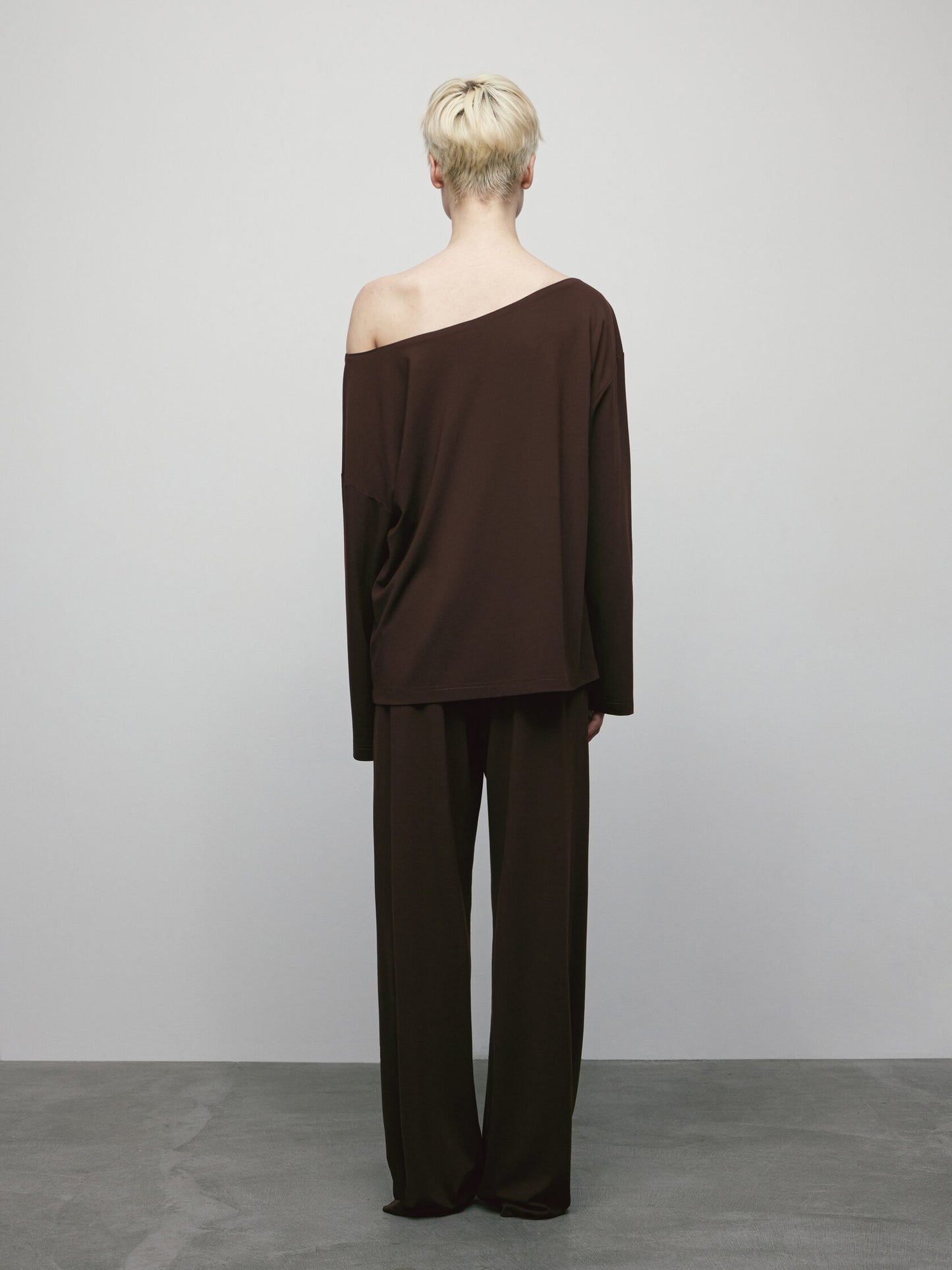 Knitted Pants in Brown