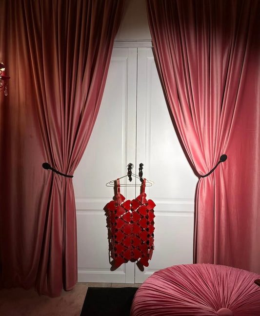 Hearts Dress in Red