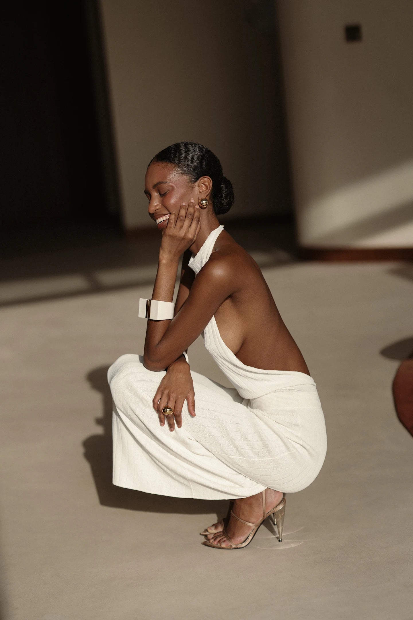 Christine Dress in White