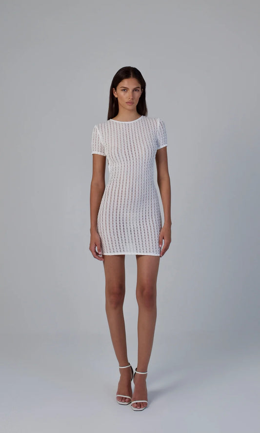 Muse of the Sun Dress in White