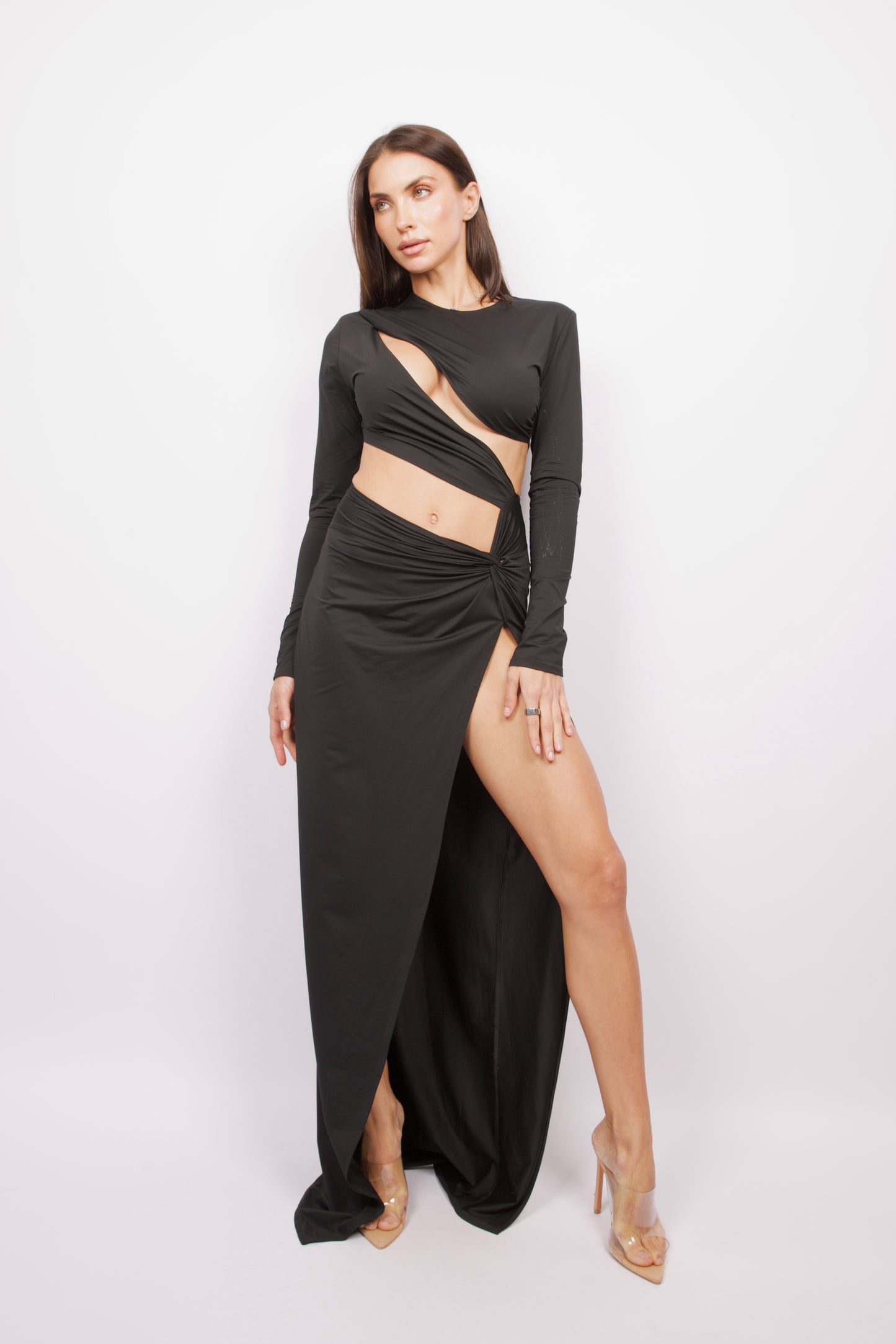 Untouchable Sample Dress in Black