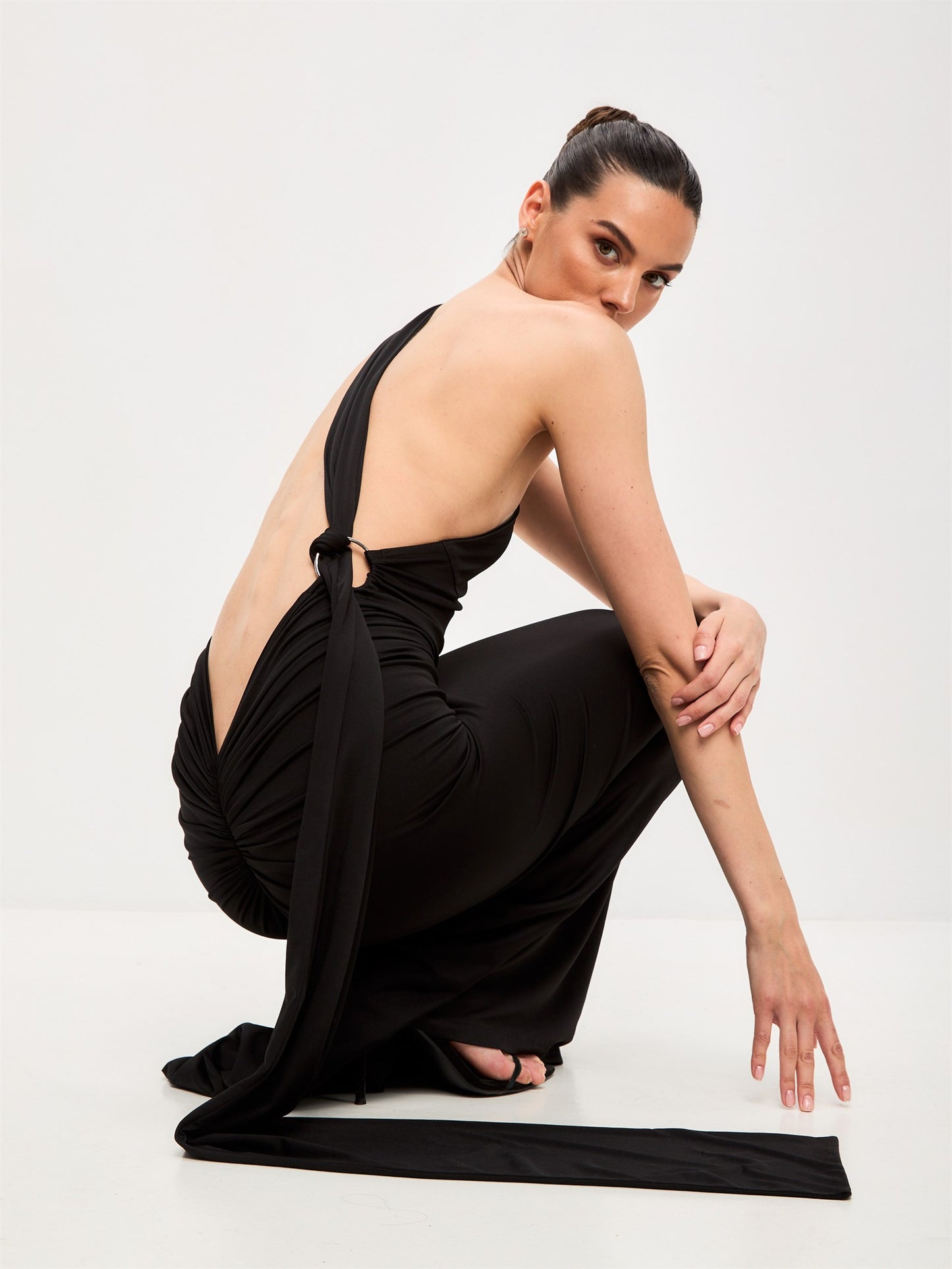 Afina Dress in Black