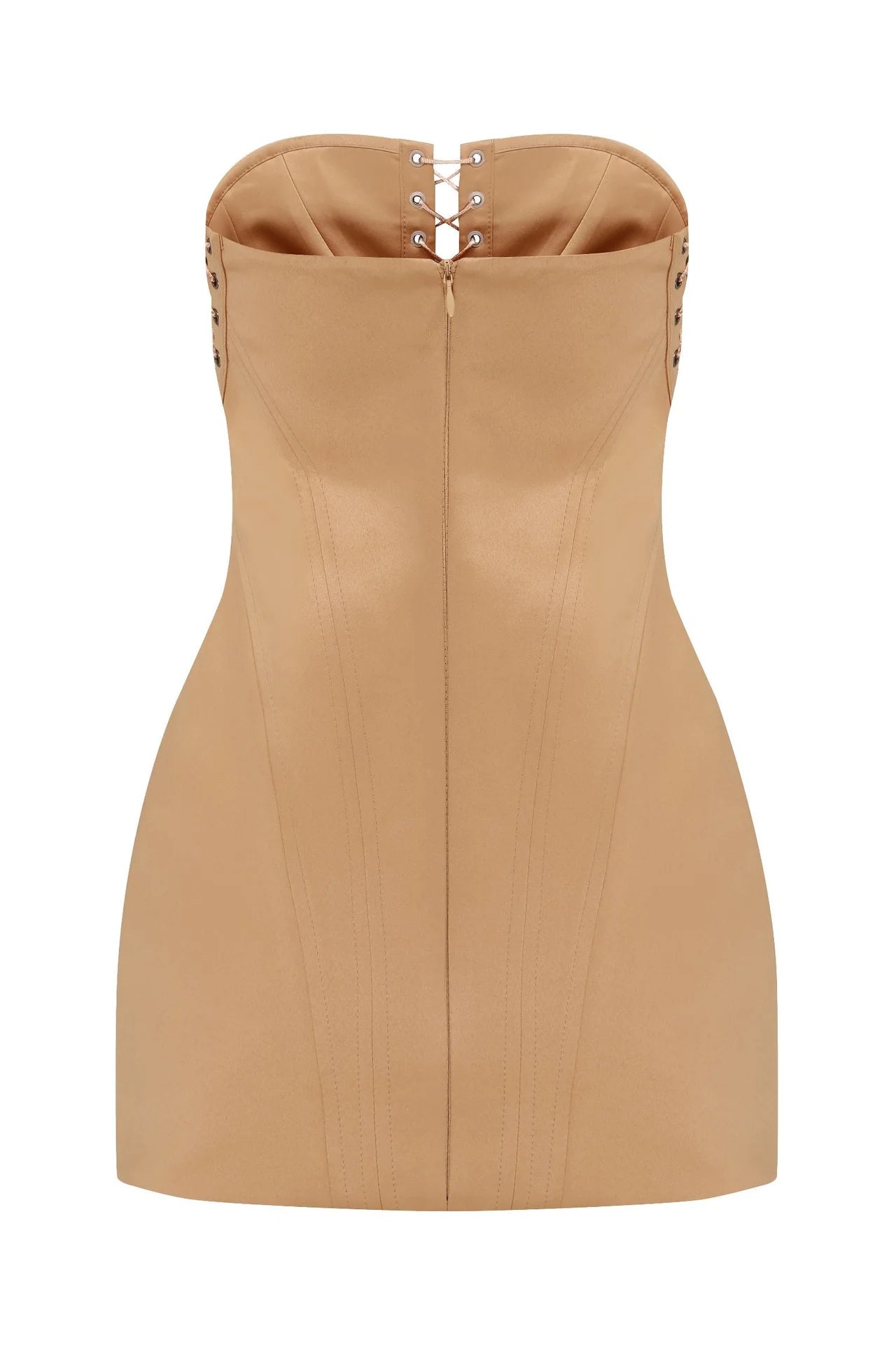 Corsette Dress in Nude