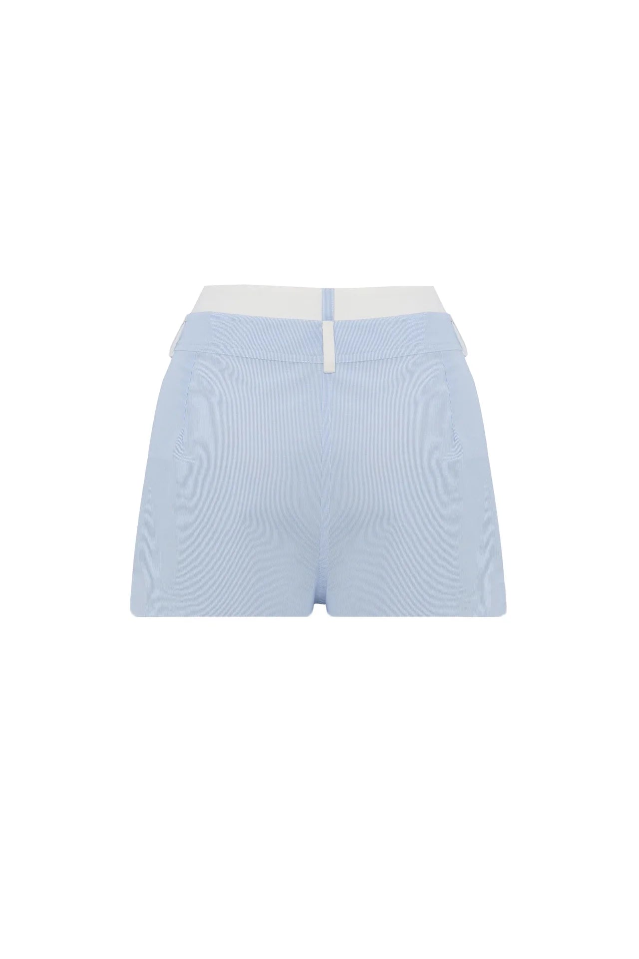 Striped Belt Detailed Short