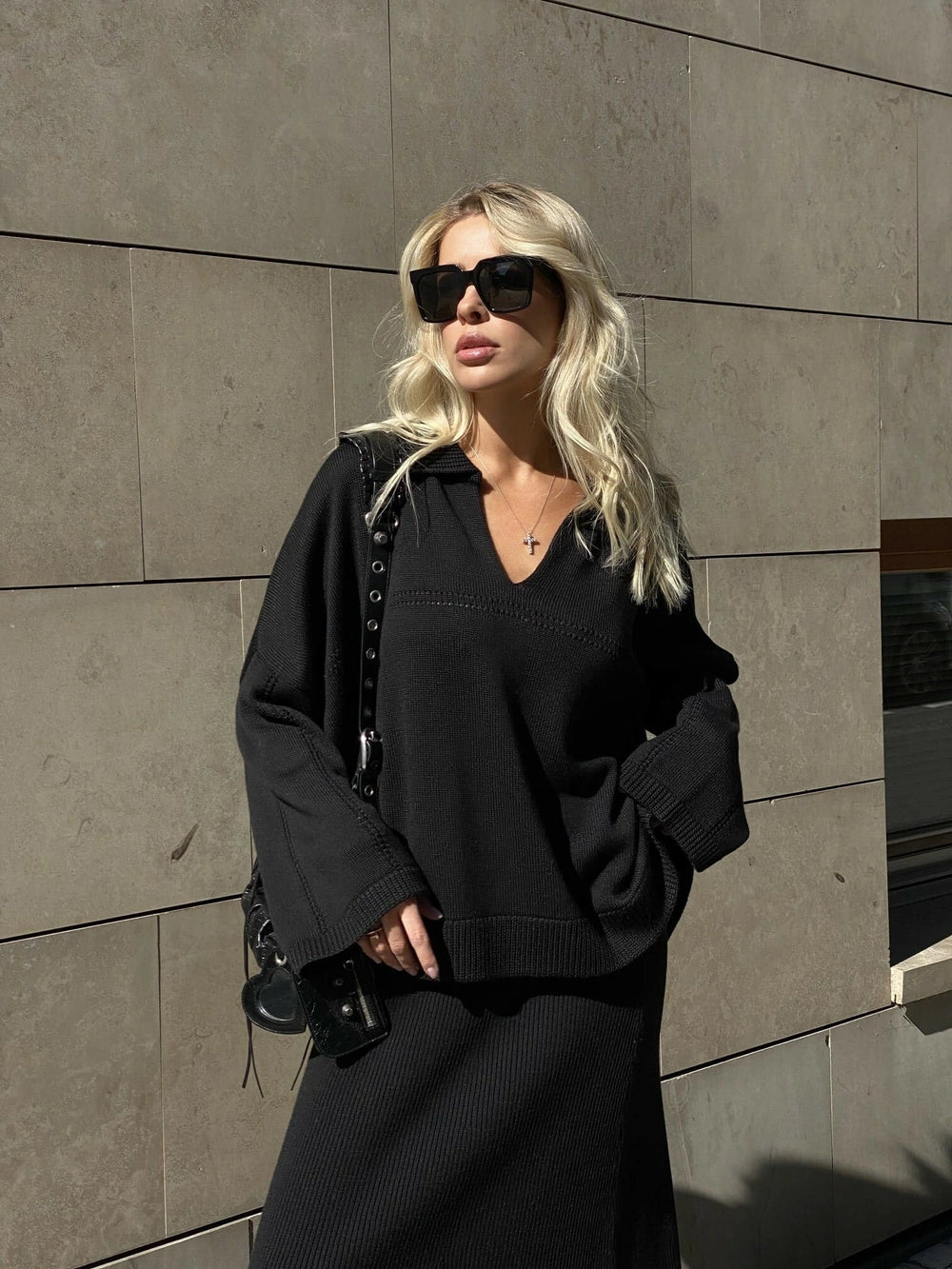 Andrea Blazer in Black