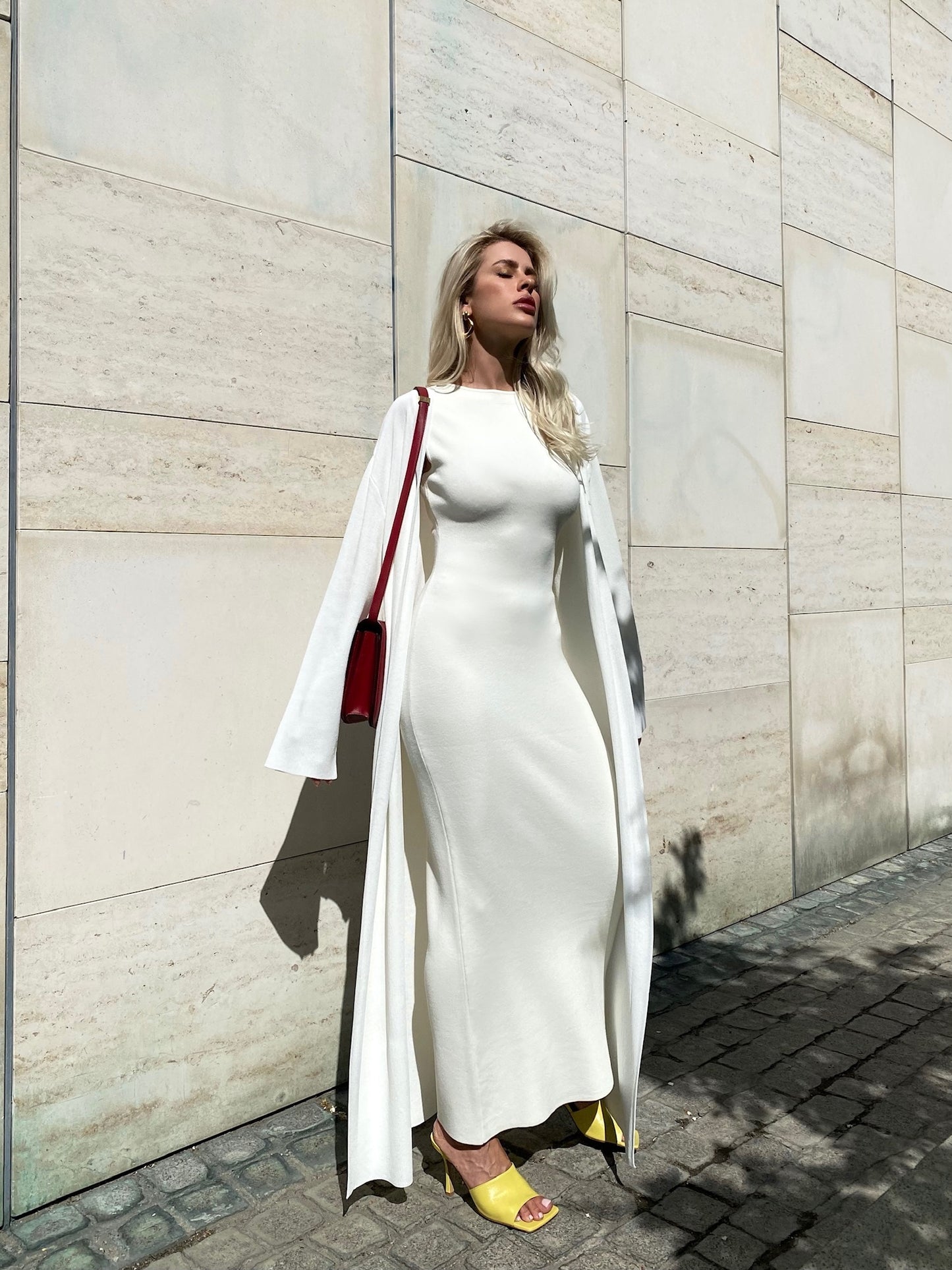 Bagira Dress in Ivory