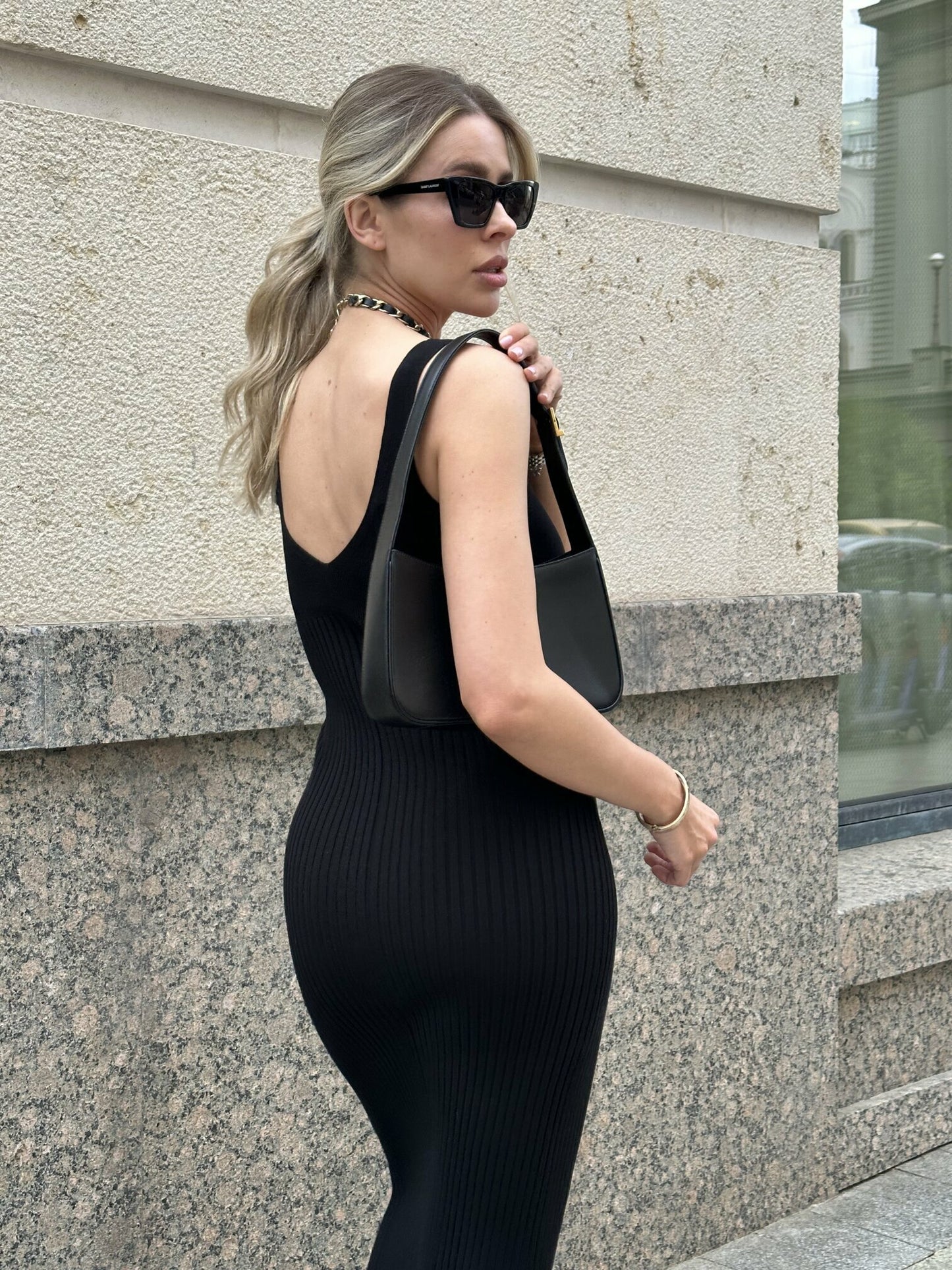Heidi Dress in Black