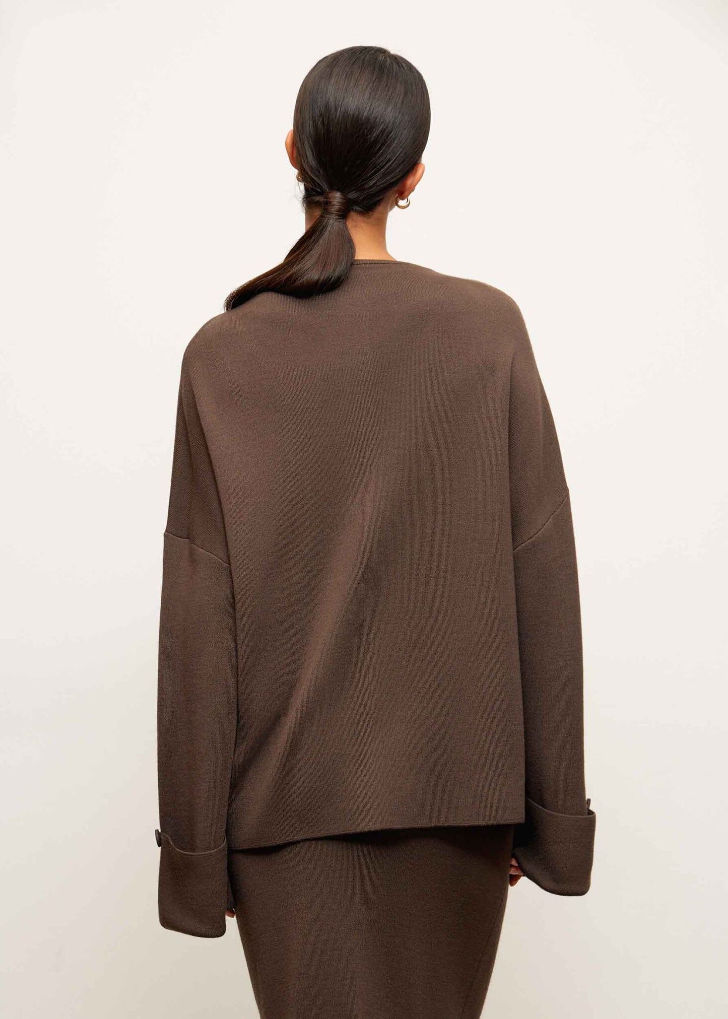 Molly Cardigan in Brown