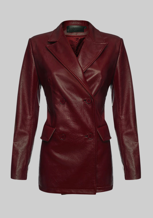 Jacket Jackie in Burgundy