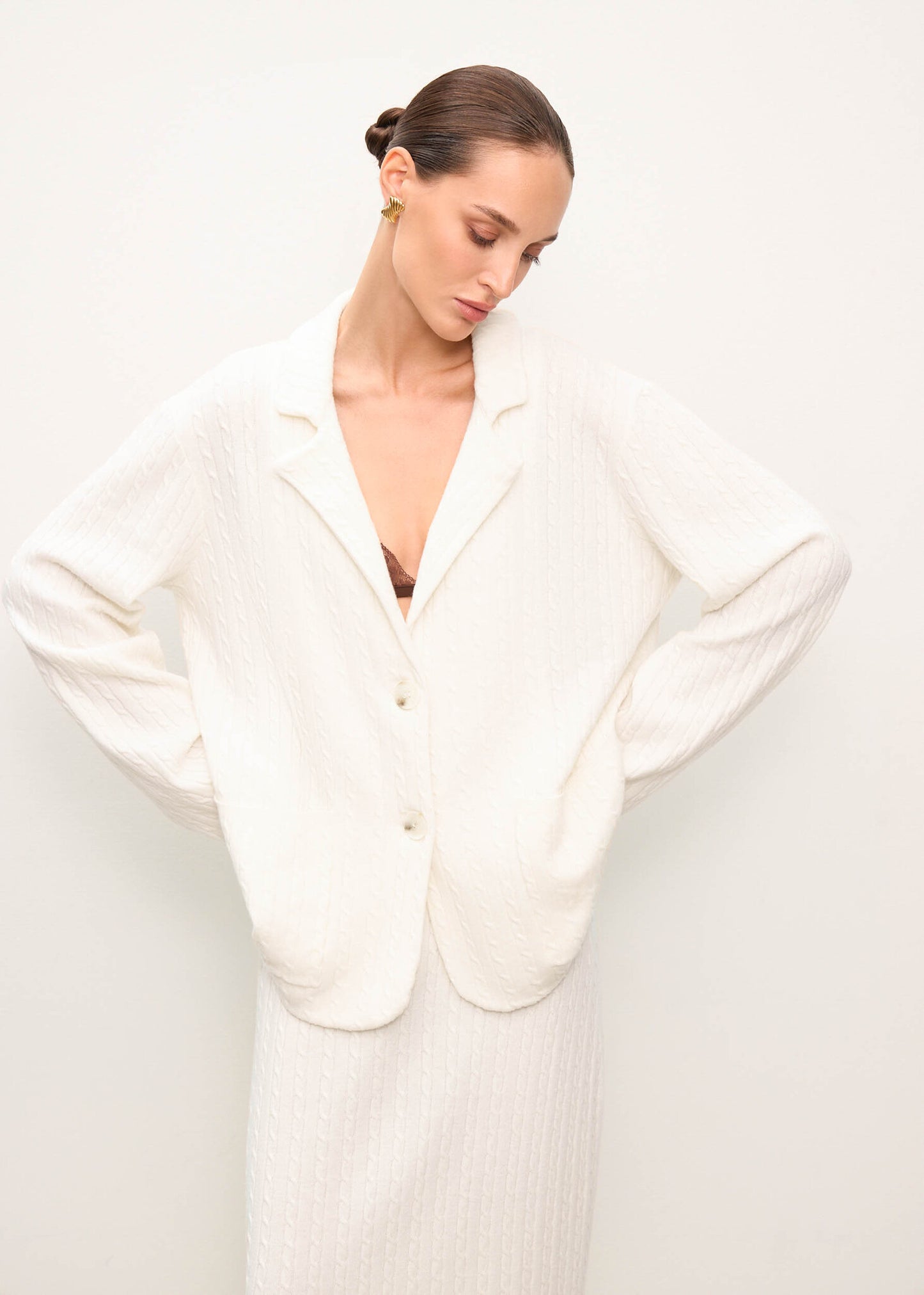 Rivera Jacket in Cream