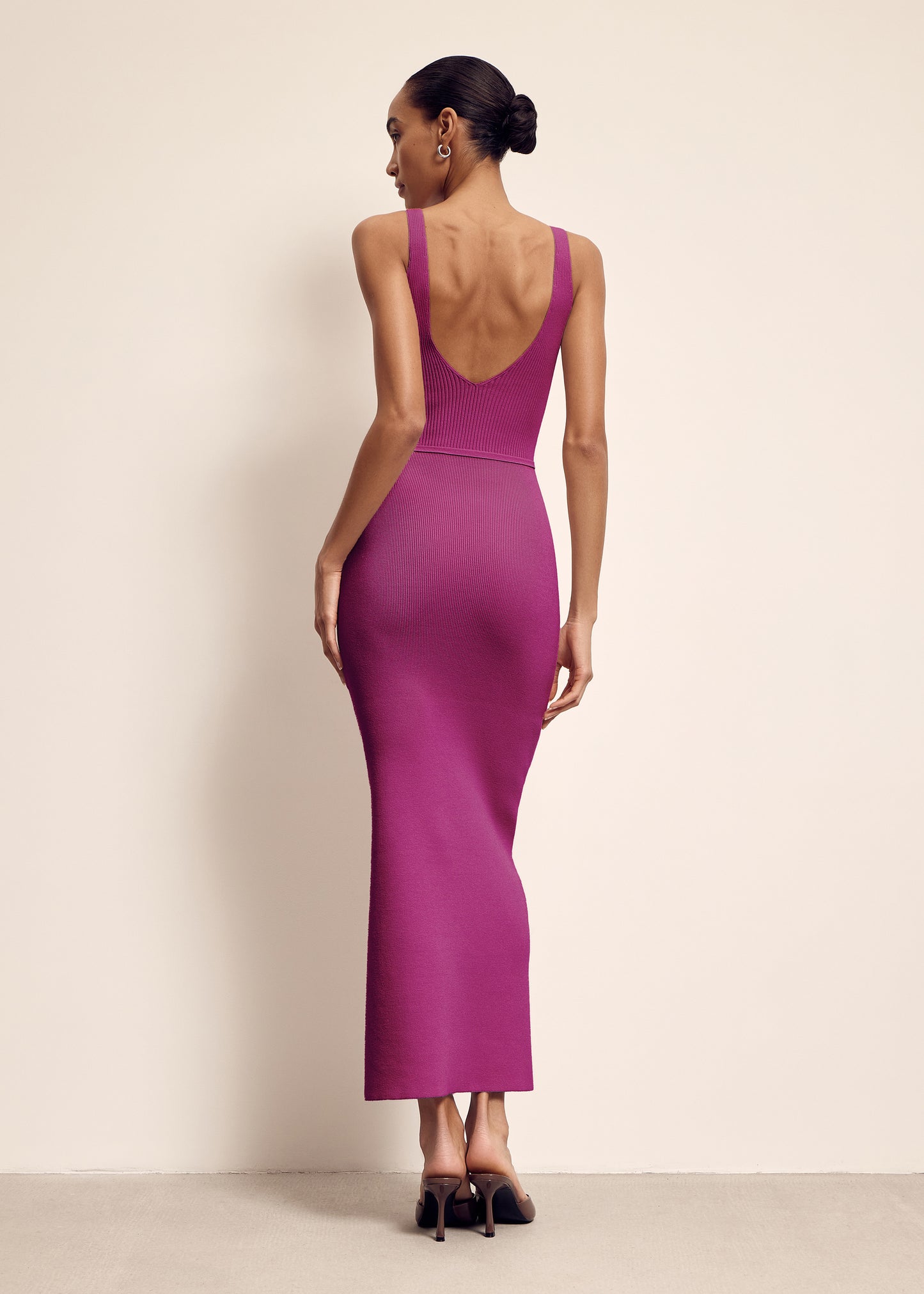 Sia Dress in Fuchsia
