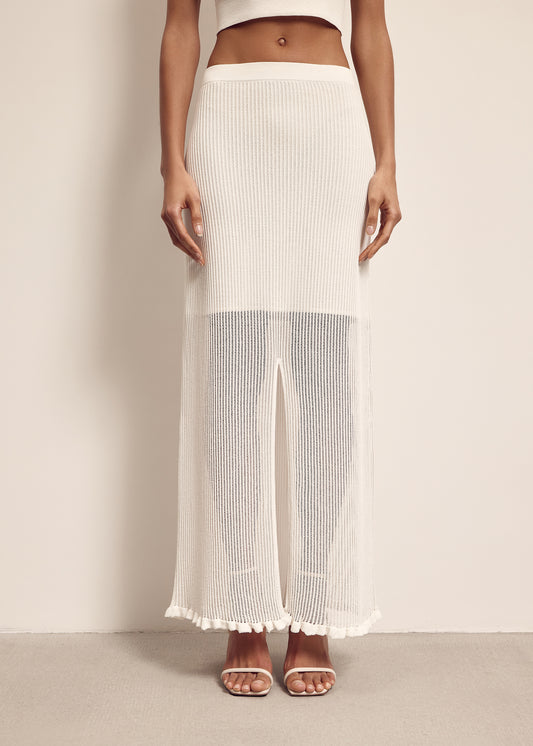 Mila Skirt in Cream