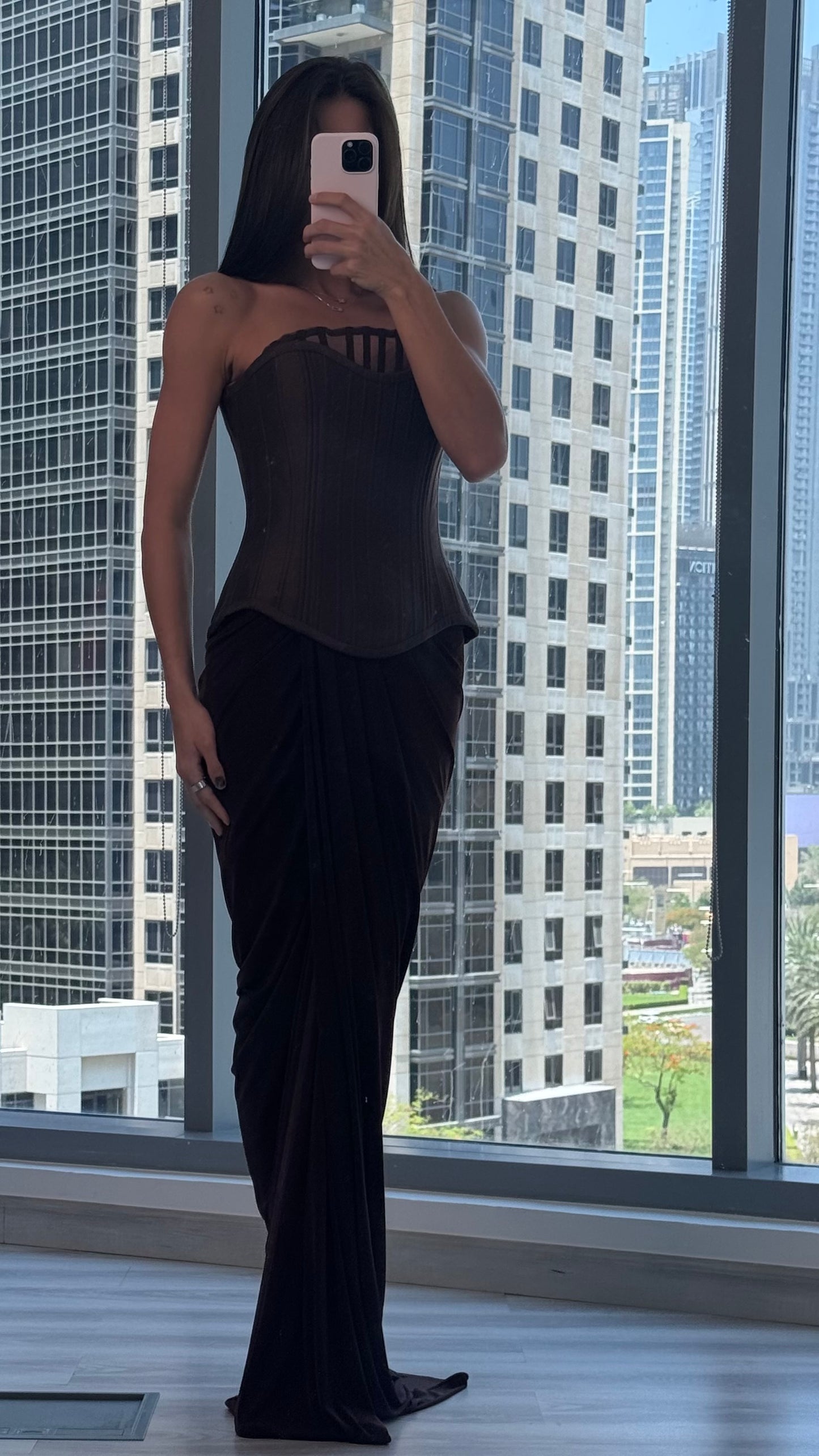 Corset in Brown
