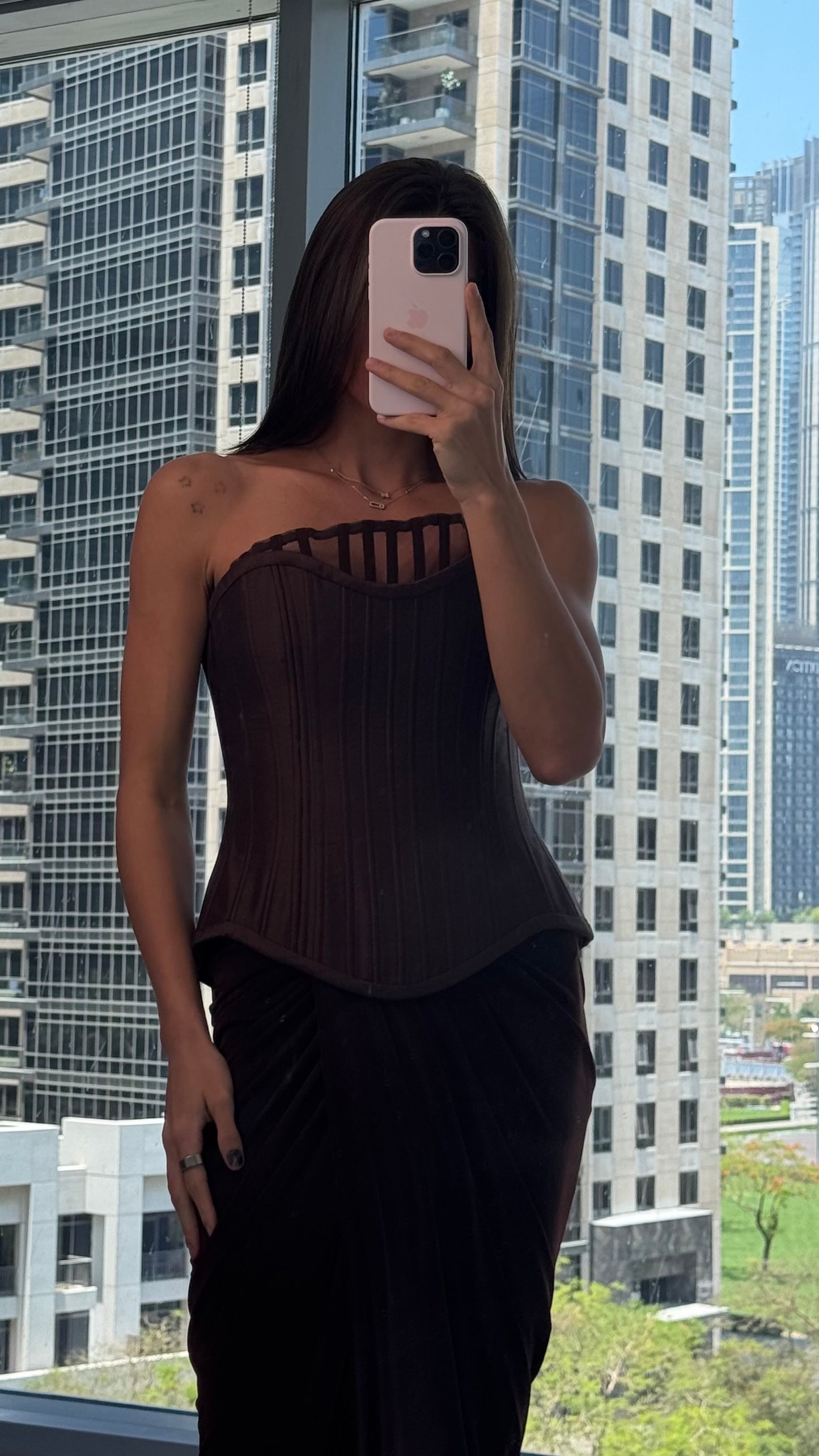 Corset in Brown