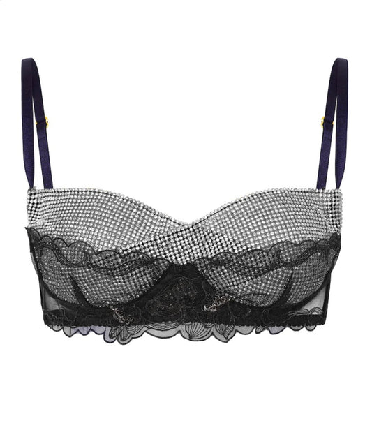 Lace AVANT Bra in Crystals