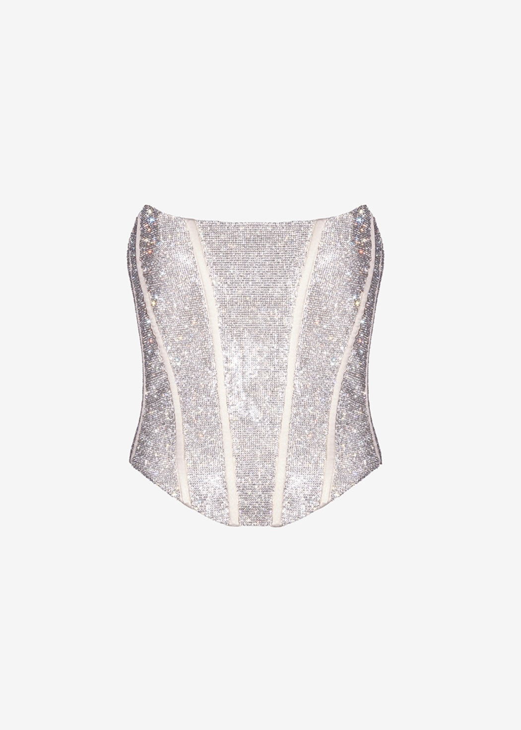 2718 VOLTS Corset in Silver
