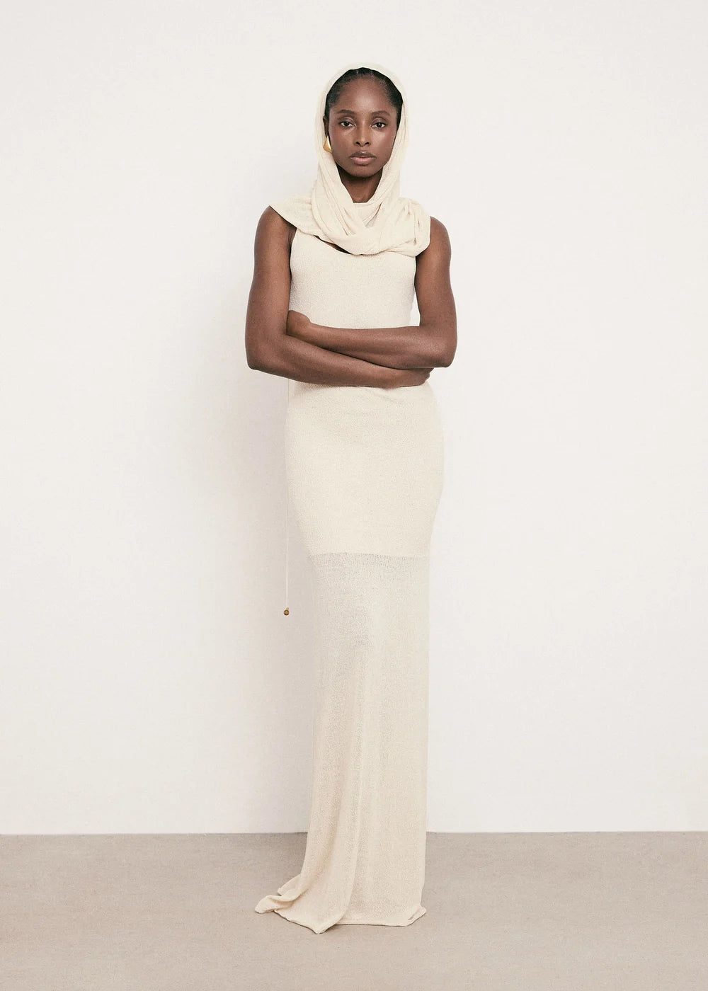 Snood Saint-Tropez couleur crème