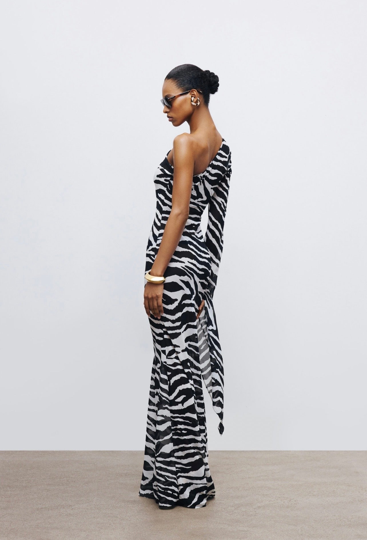 Oree Dress Zebra