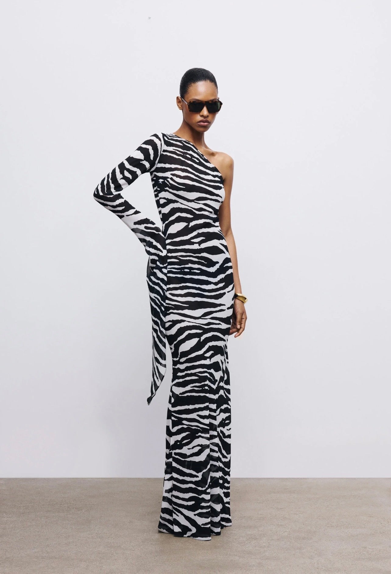 Oree Dress Zebra