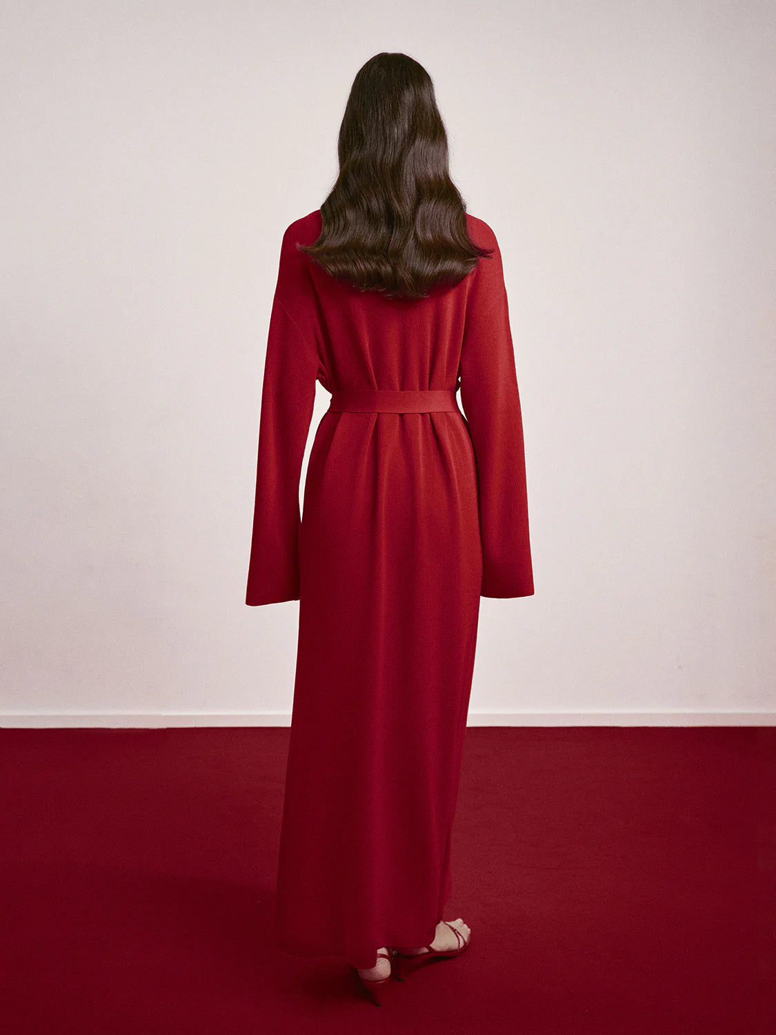 Bagira Cardigan in Red