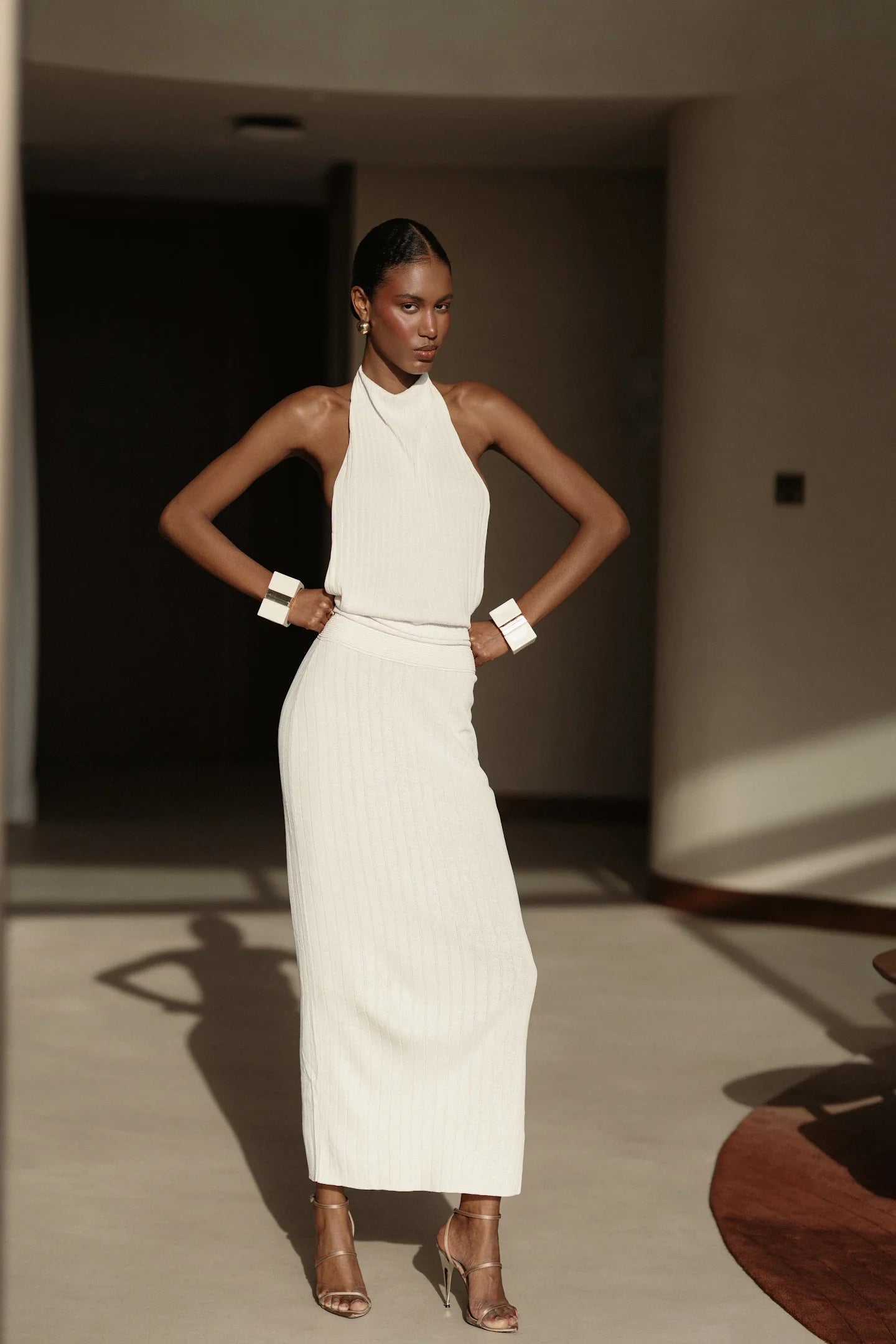 Robe Christine blanche