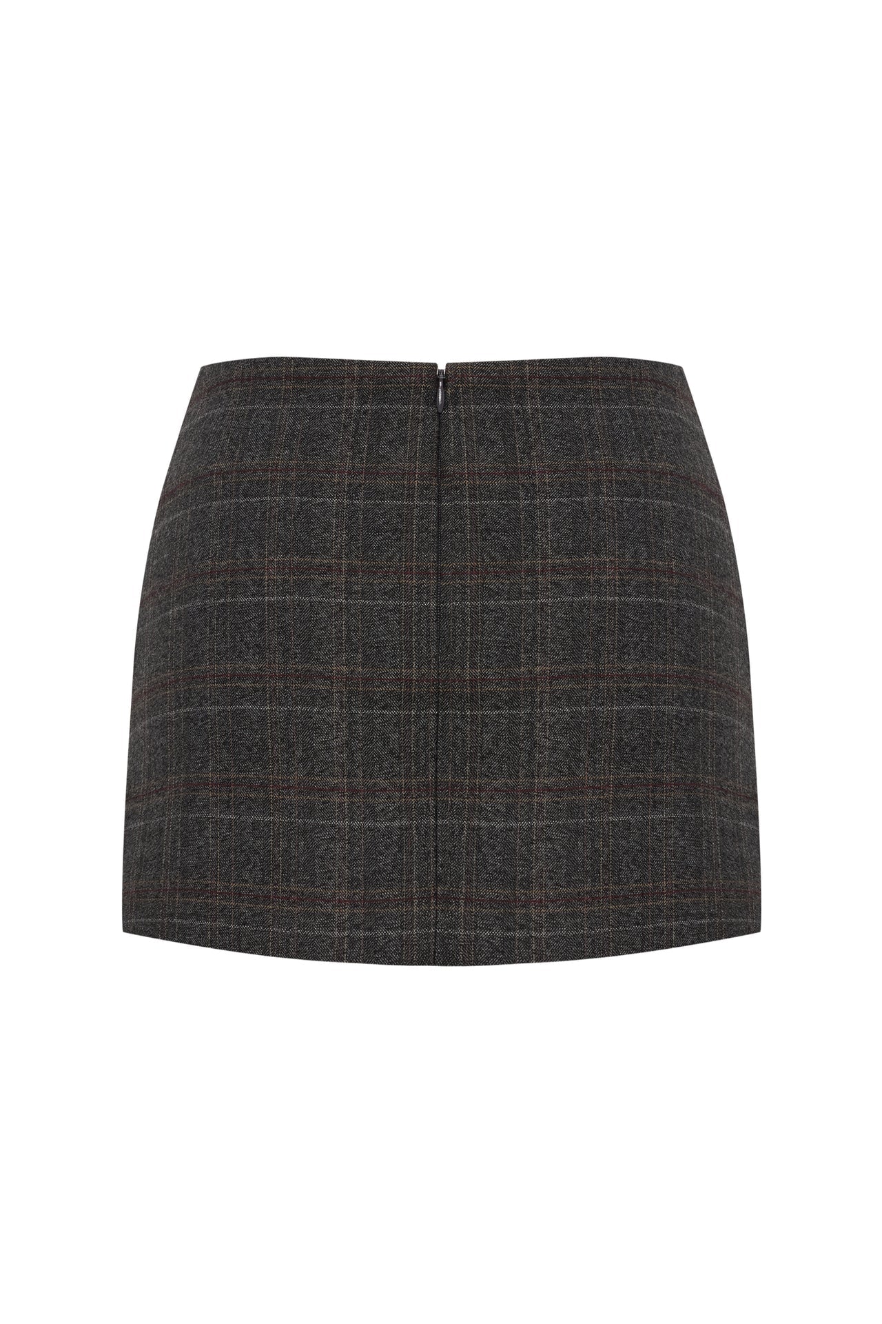 تنورة باللون الرمادي