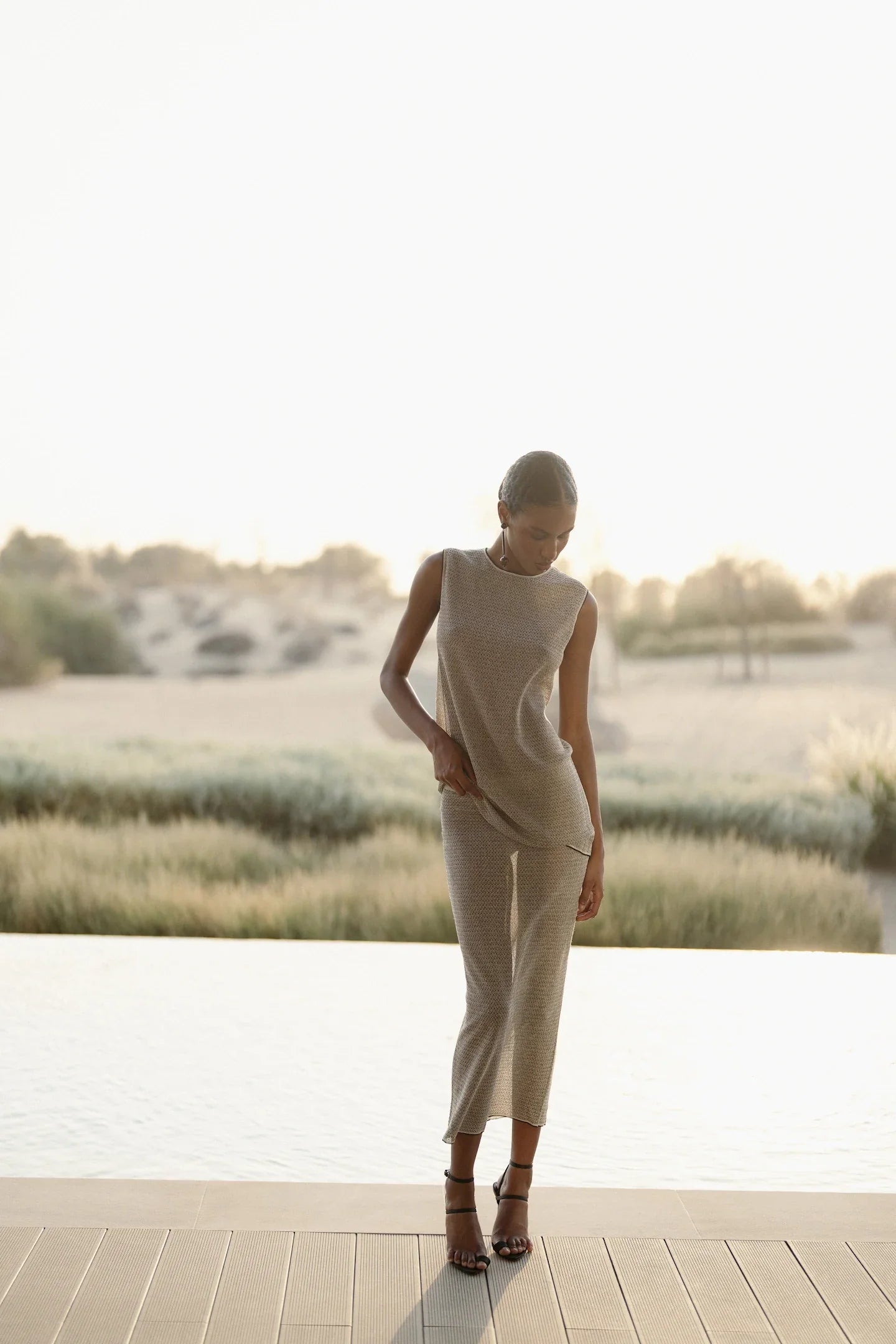 Ensemble Gabrielle en beige