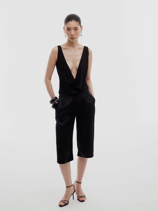 Bermuda Pants in Black