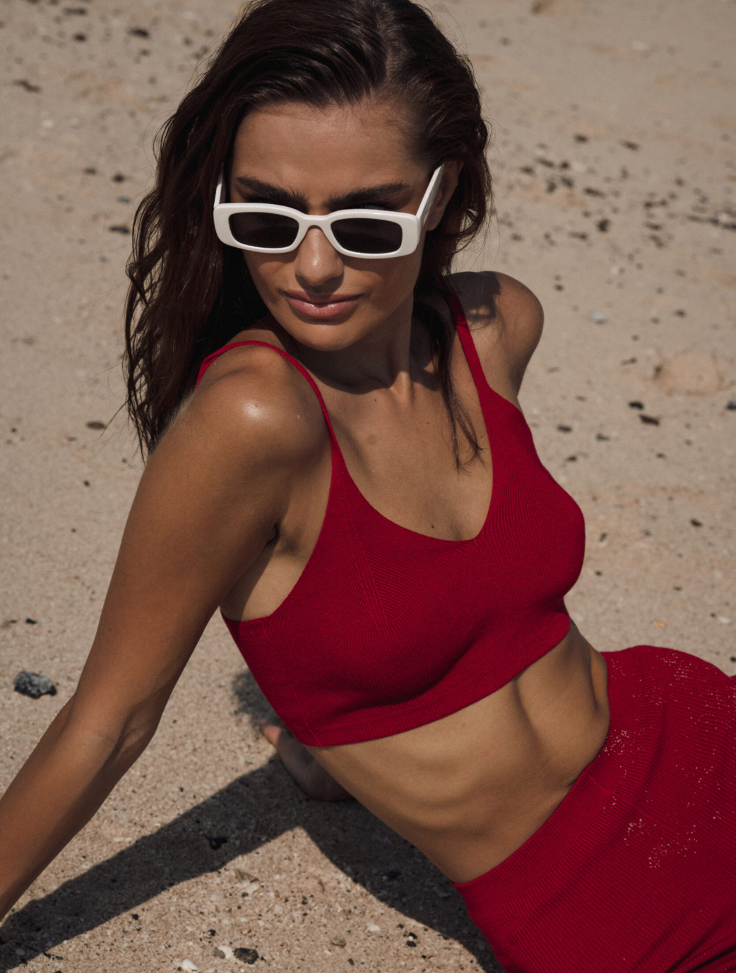 Ensemble Luna en rouge